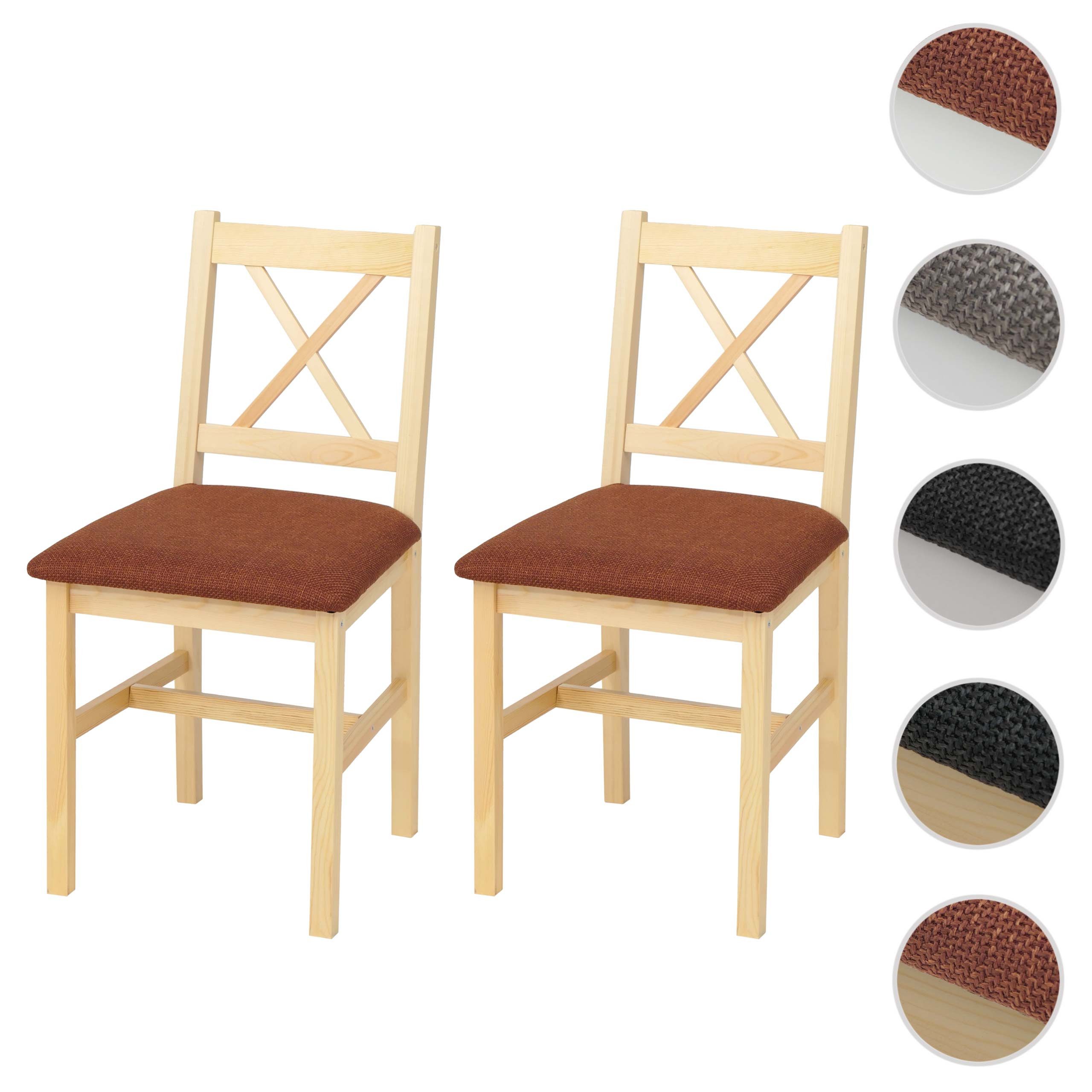 MCW Esszimmerstuhl MCW-F77 (Set, 2 St), Stabile Konstruktion, Massives Holz