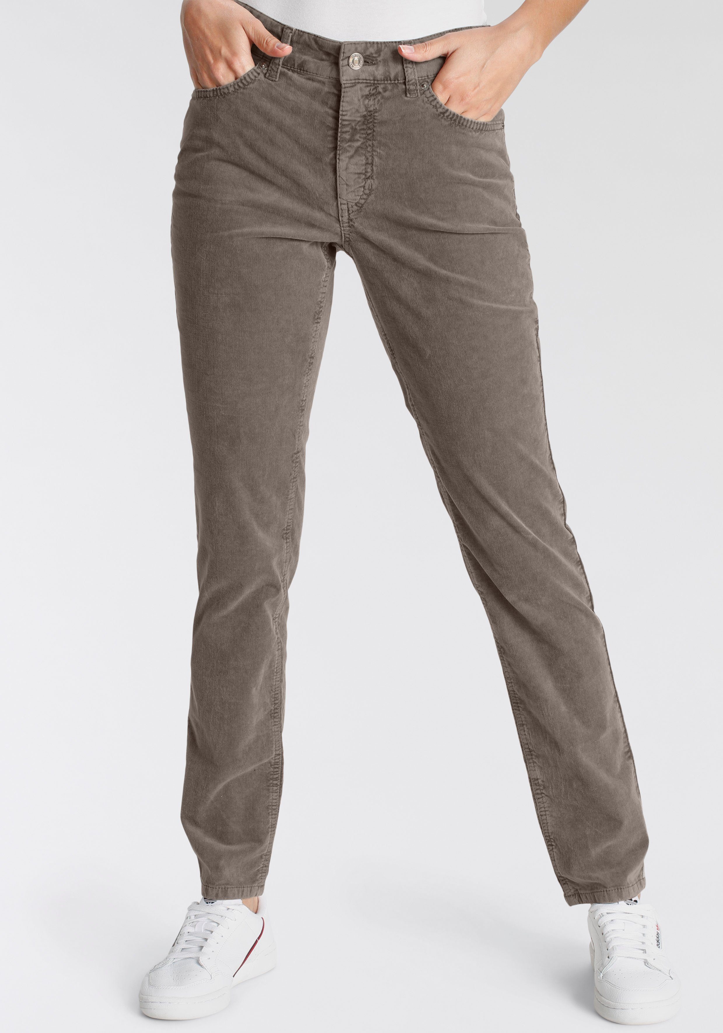 Melanie Cordhose class MAC taupe