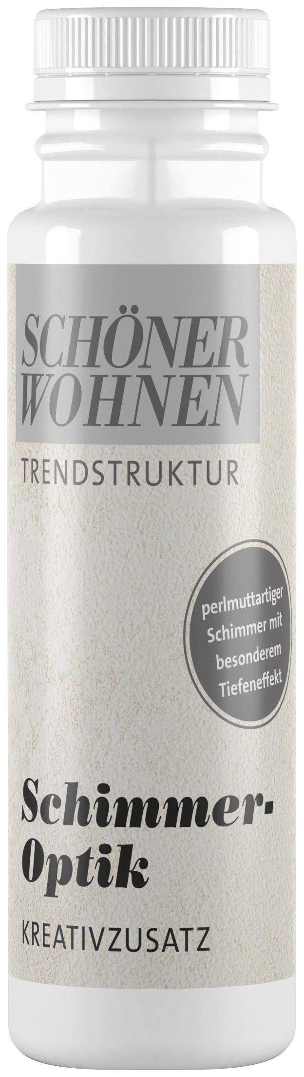 SCHÖNER WOHNEN FARBE Effekt-Zusatz TRENDSTRUKTUR Schimmer-Optik Kreativzusatz, 375 g, Kreativzusatz für Schimmer-Optik