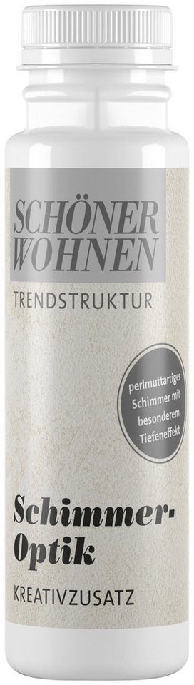 SCHÖNER WOHNEN FARBE Effekt-Zusatz TRENDSTRUKTUR Schimmer-Optik  Kreativzusatz, 375 g, Kreativzusatz für Schimmer-Optik