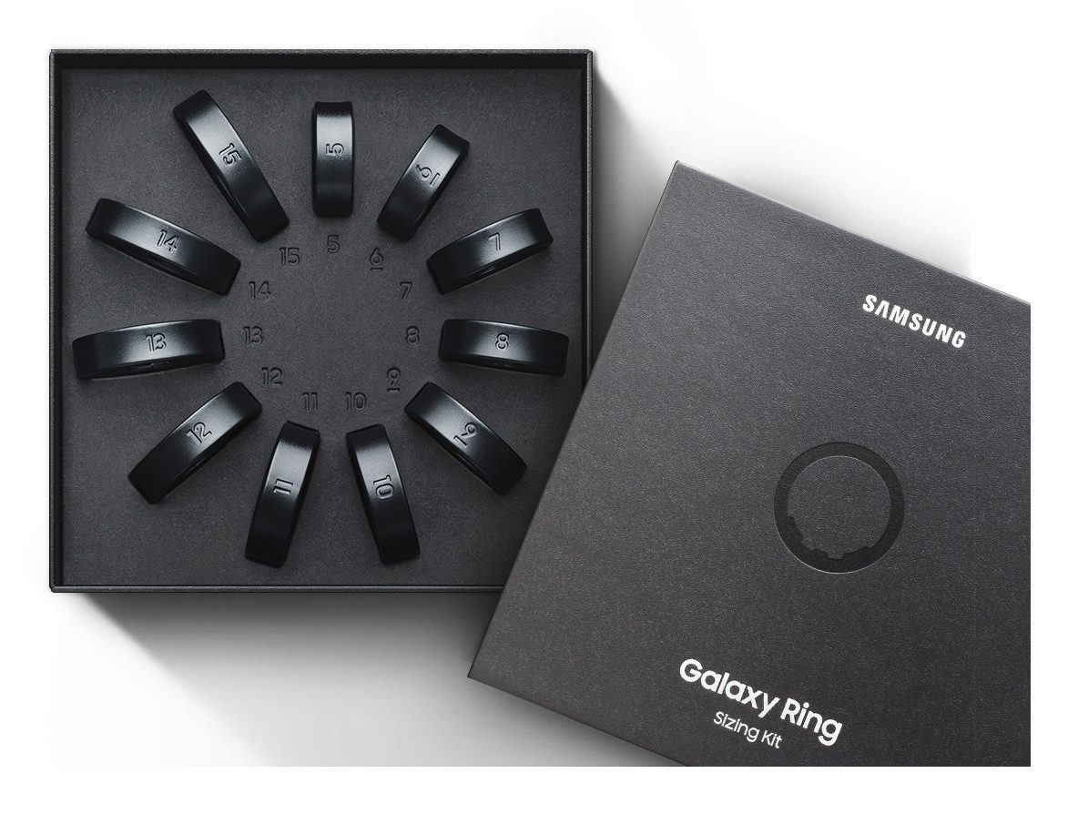 Samsung Fitness-Tracker Sizing Kit Größenprobier-Set für Galaxy Ring