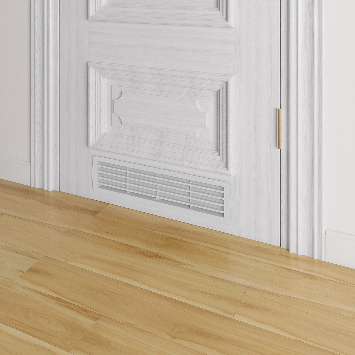 MS Beschläge Lüftungsgitter Kunststoff Türgitter 457x92mm Belüftungsgitter