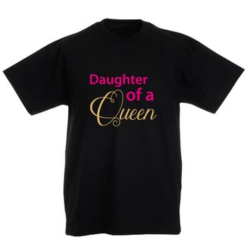 G-graphics T-Shirt Mother of a Princess & Daughter of a Queen Mutter & Tochter-Set zum selbst zusammenstellen, mit trendigem Frontprint, Aufdruck auf der Vorderseite, Spruch/Sprüche/Print/Motiv