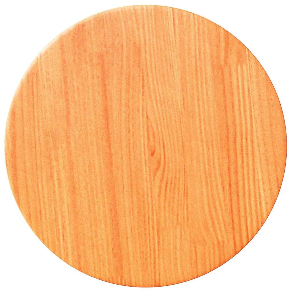 vidaXL Tischplatte Tischplatte Rund Wachsbraun Ø30x2,5 cm Massivholz Kiefer (1 St)