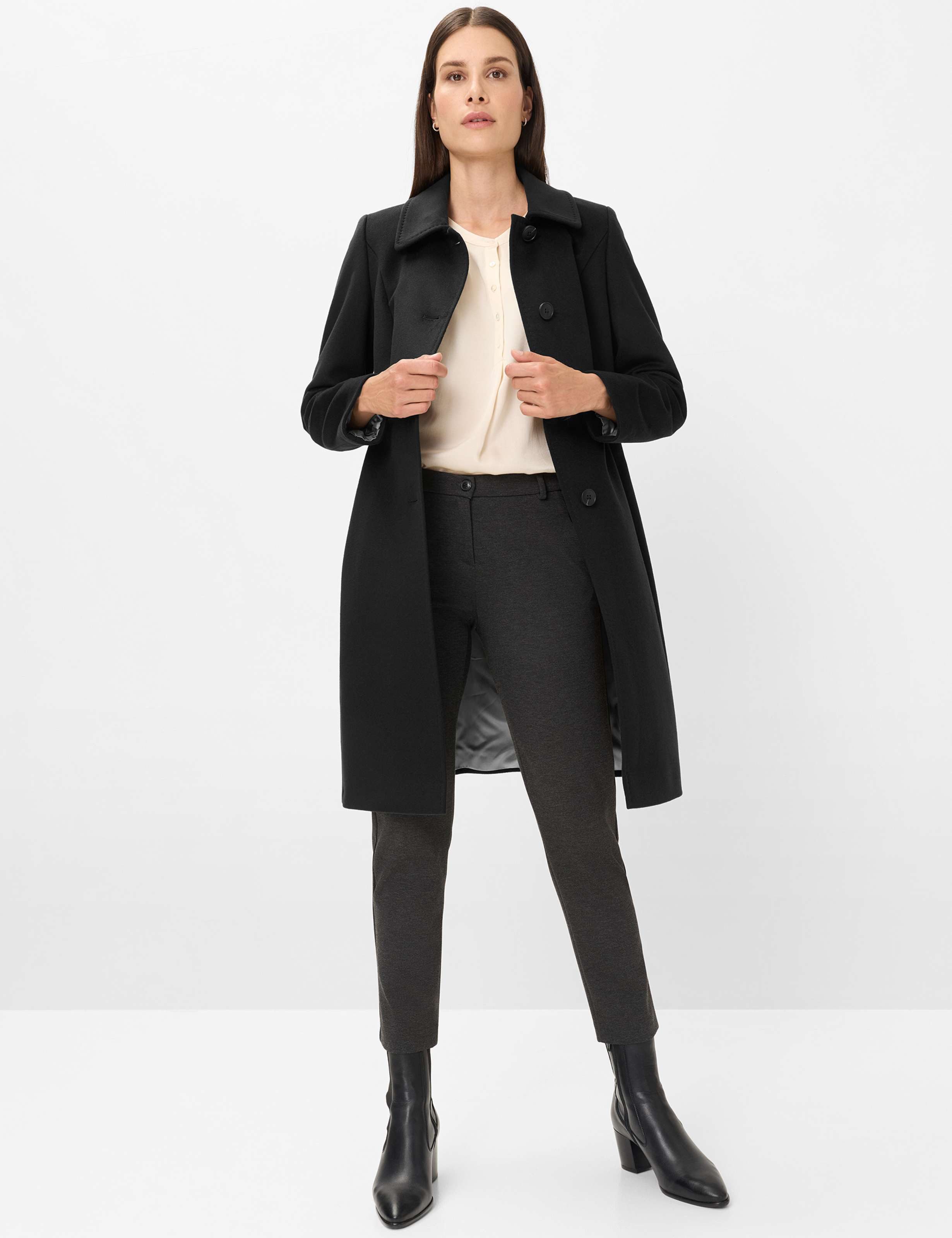 Fuchs Schmitt Outdoorjacke Style Wollmantel Parla