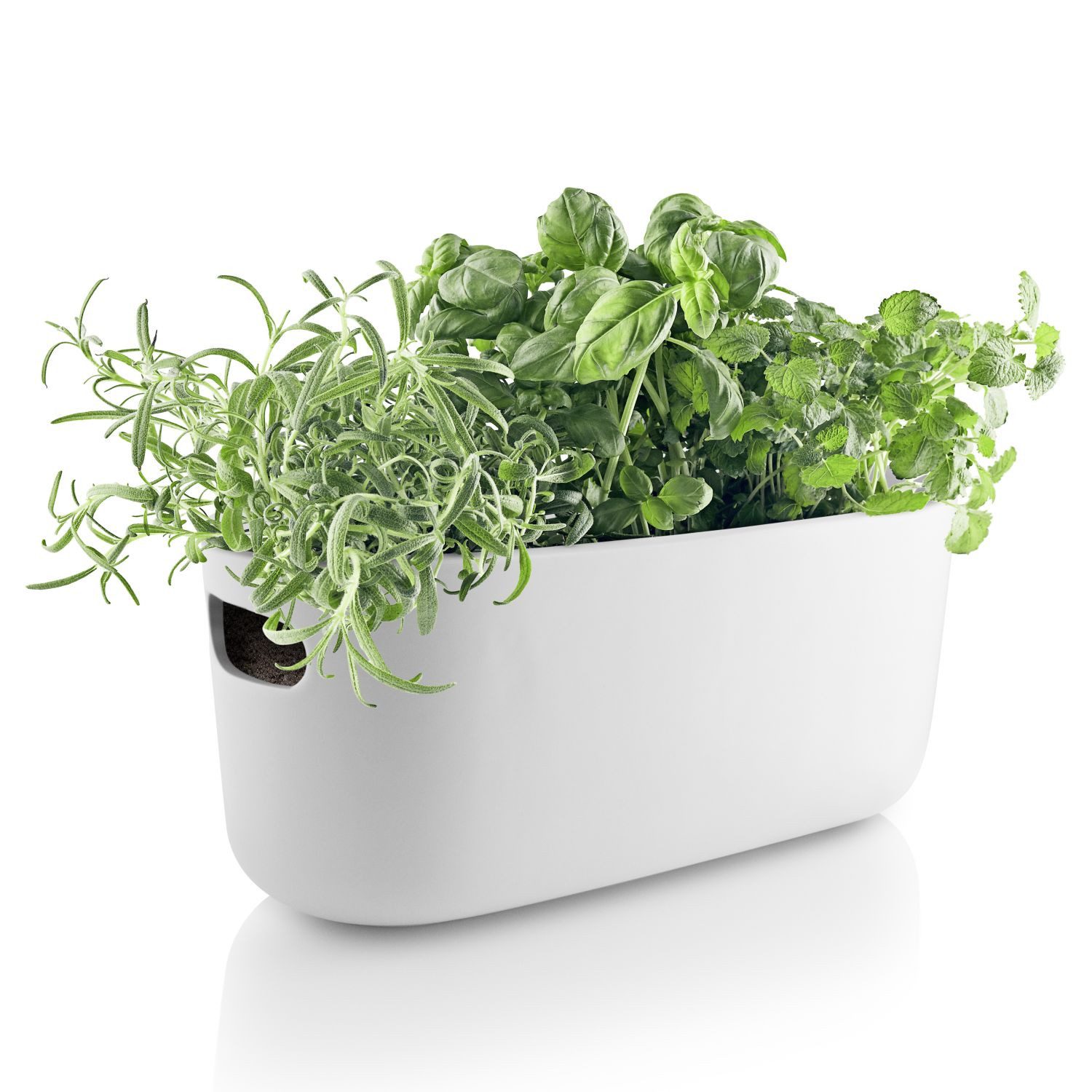 Eva Solo Blumentopf Selbstbewässernder Kräutertopf Weiß