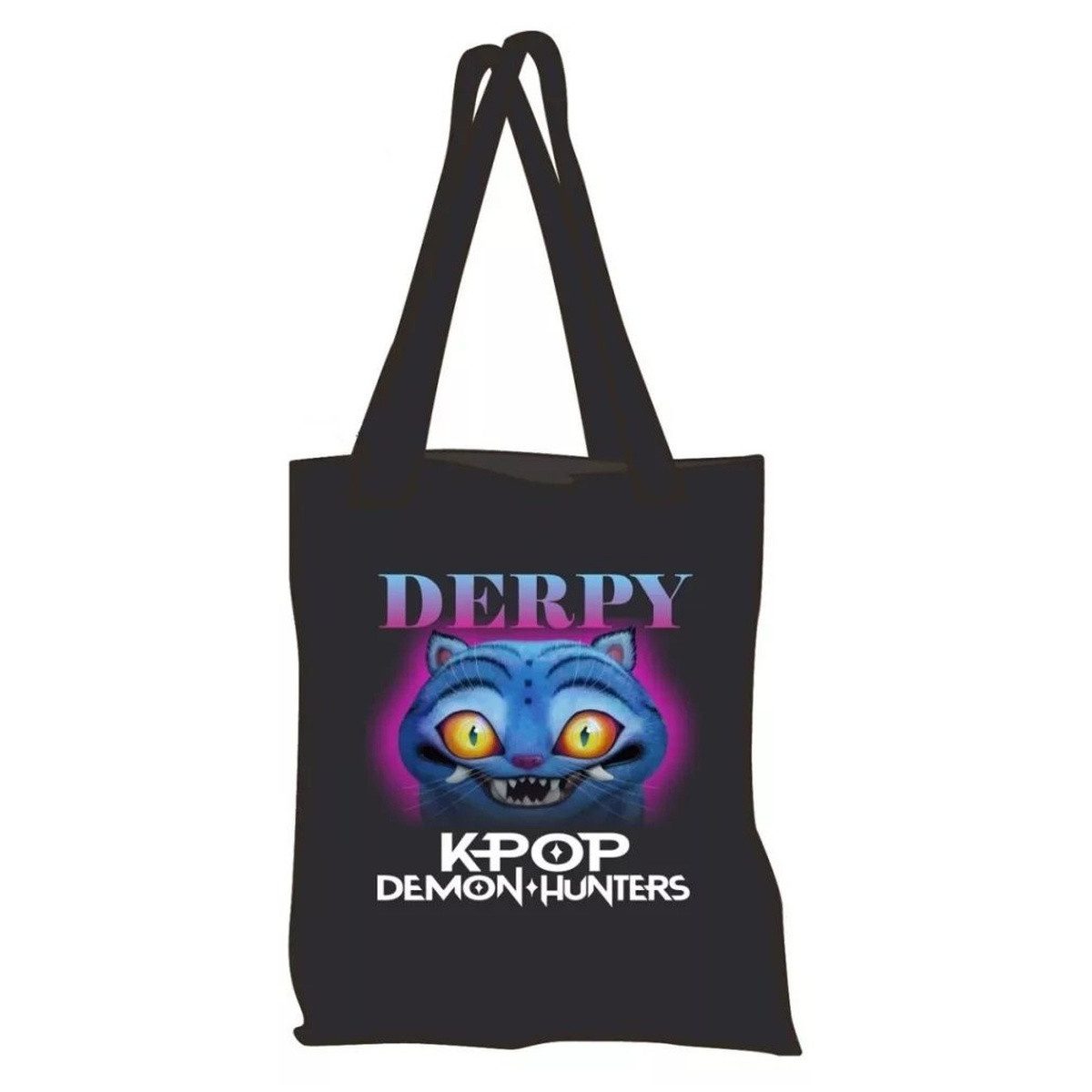 KPop Demon Hunters Einkaufsshopper K-pop Demon Hunters Derpy Einkaufstasche, Tragetasche 41 cm
