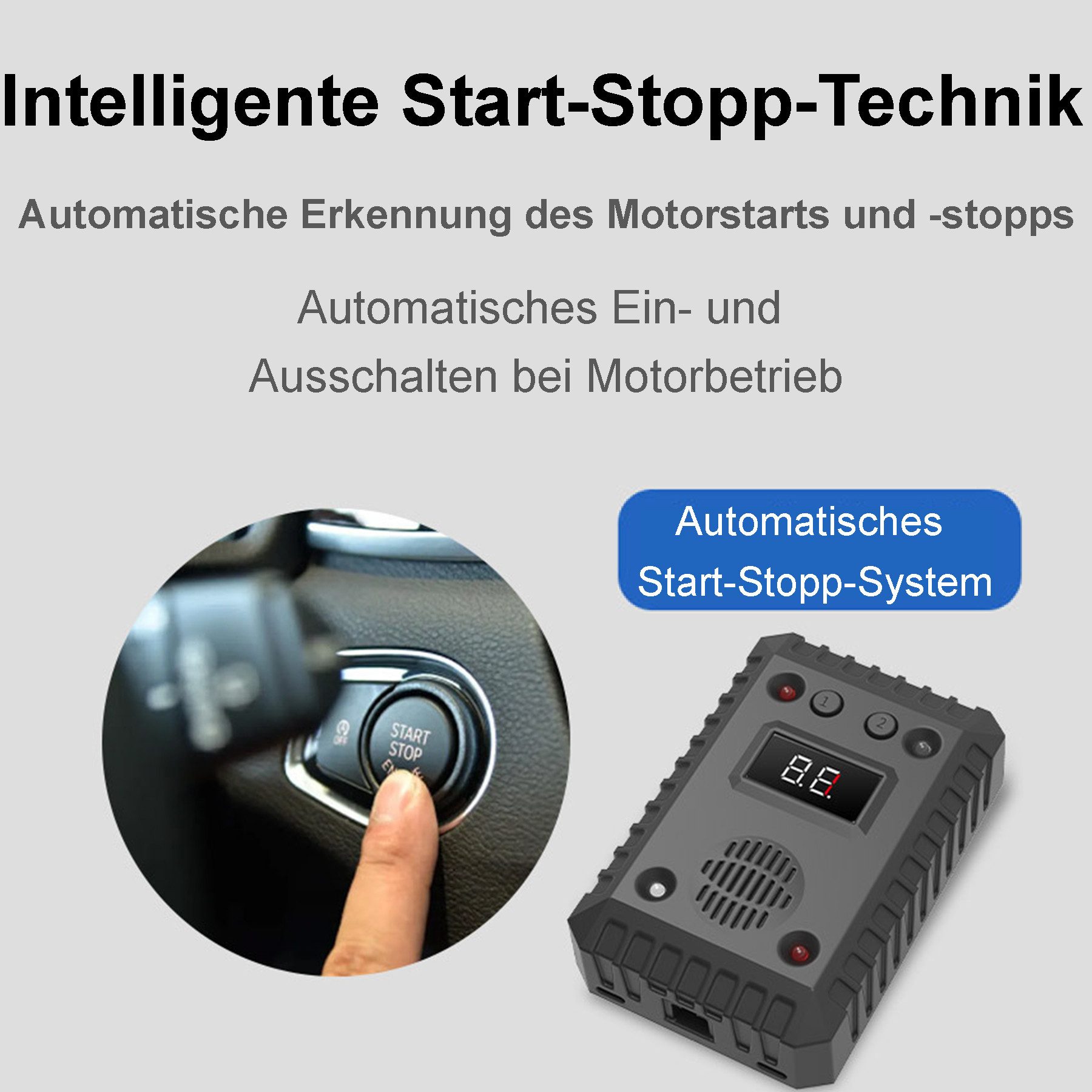Senmudi Ultraschall-Tierabwehr Ultraschall Schädlingsbekämpfer, Auto-Innenraum 2-in-1 Tiervertreiber, Frequenzumwandlung Ultraschallwelle, zeitgesteuerter Alarm – Bild 5 von 5