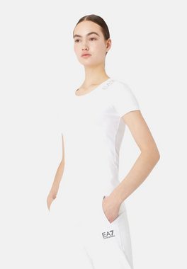 Emporio Armani T-Shirt Shirt Core Lady T-Shirt aus Baumwollstretch (1-tlg)