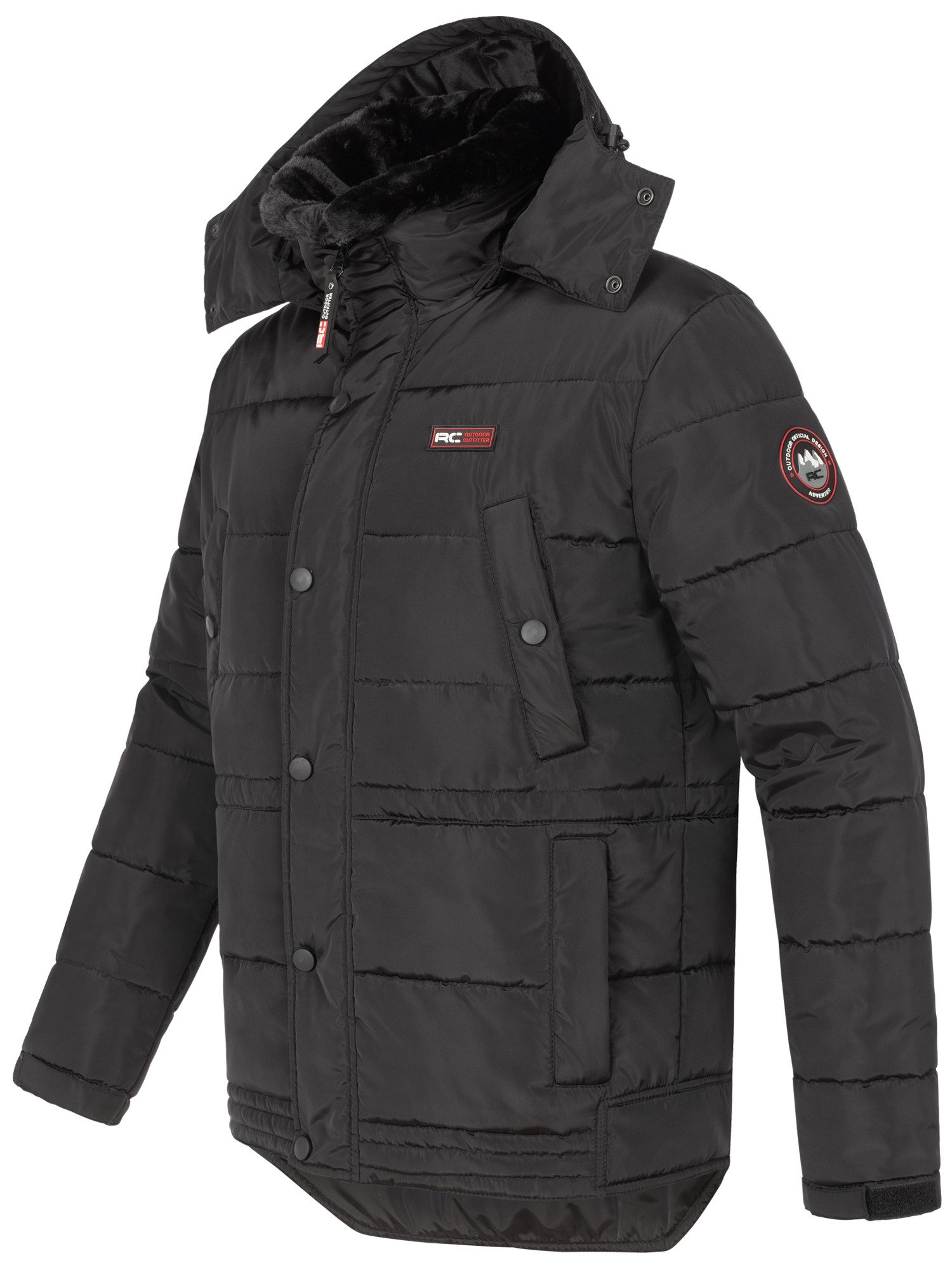 Rock Creek Winterjacke Herren Jacke mit Kunstfellkragen H-393 günstig online kaufen