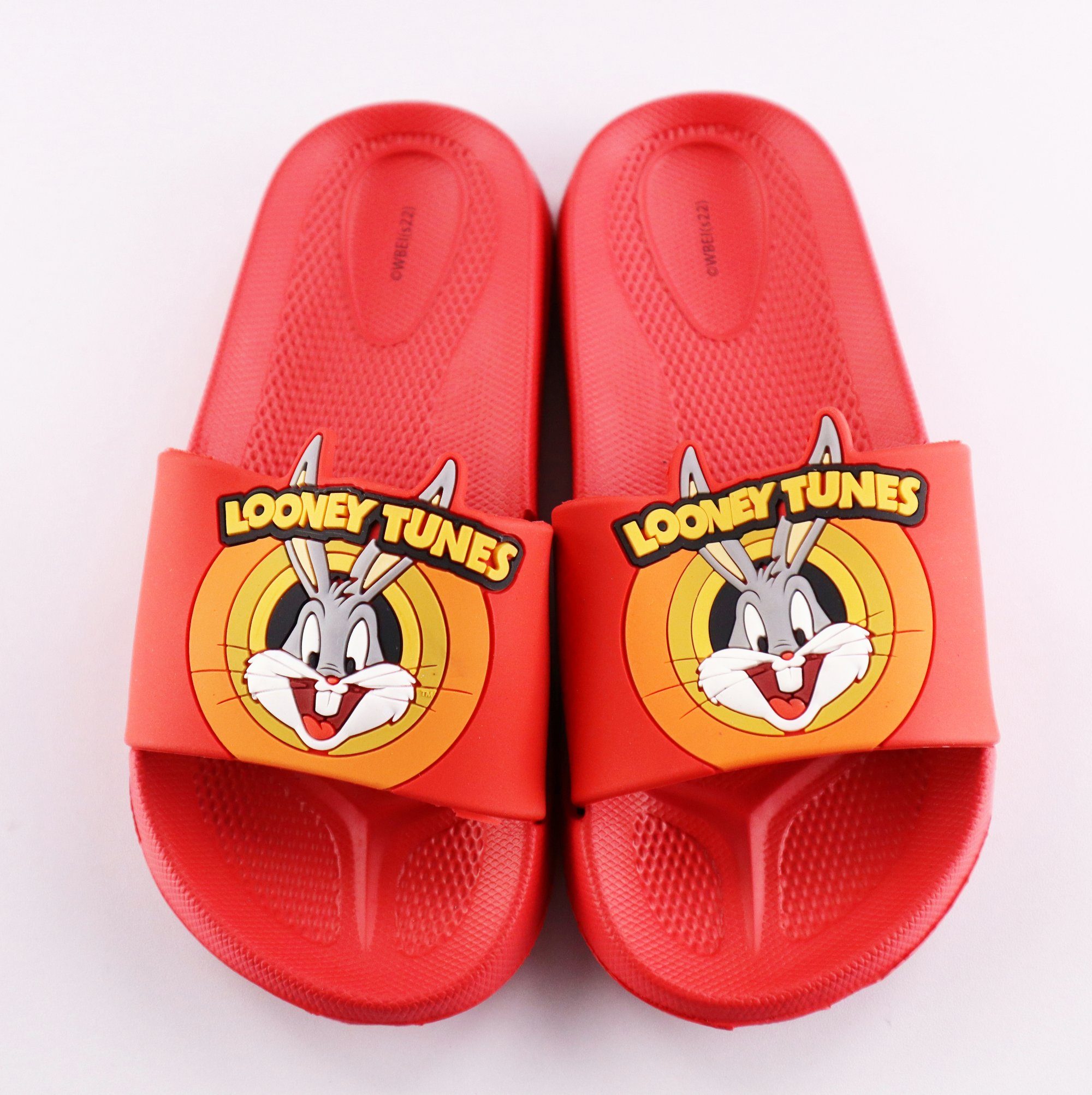 LOONEY TUNES Bugs Bunny 3D Optik Kinder Sandalen Badeschuhe Sandale Gr. 25 bis 32
