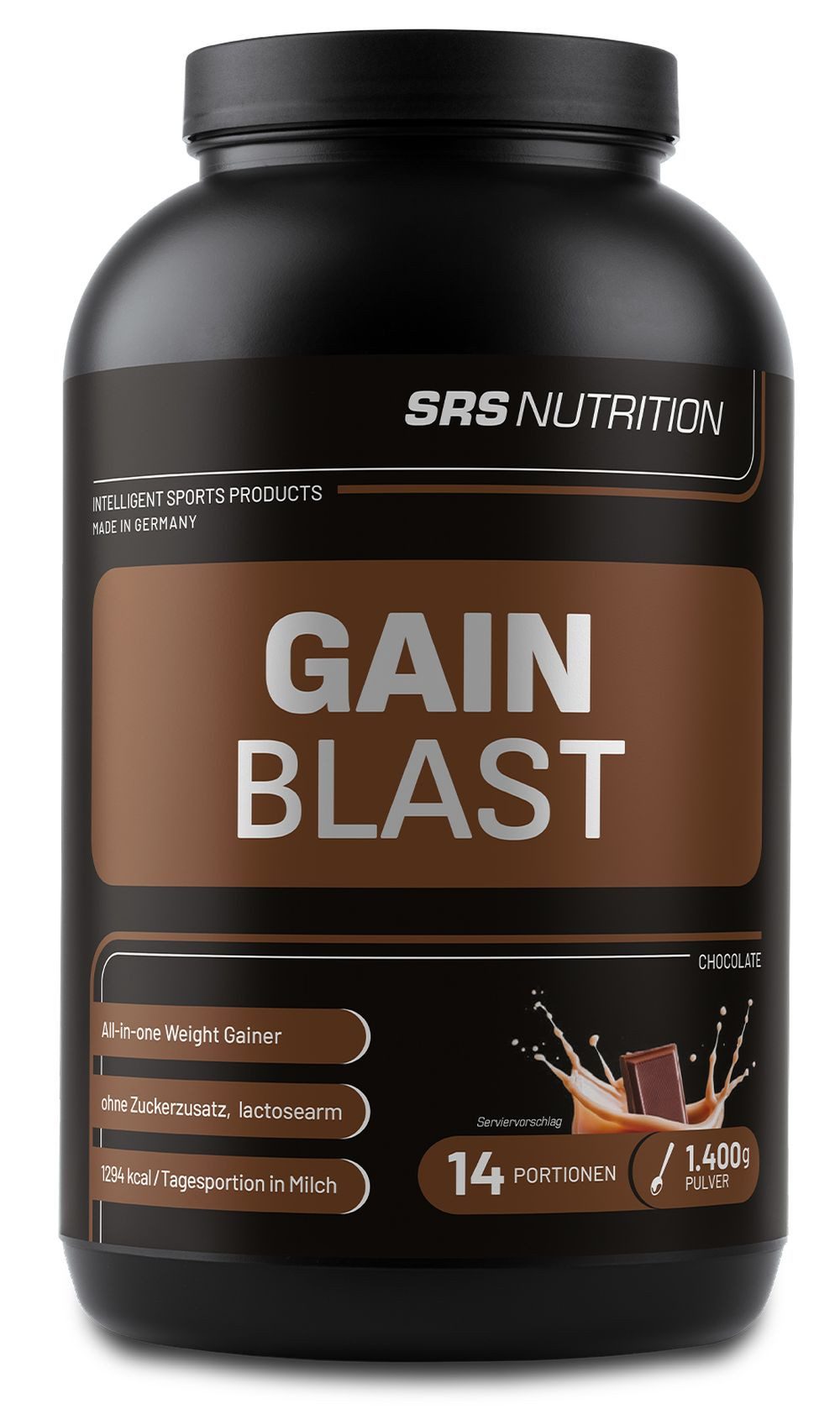 SRS NUTRITION SRS Nutrition Gain Blast - 1400g-Dose Pulver
