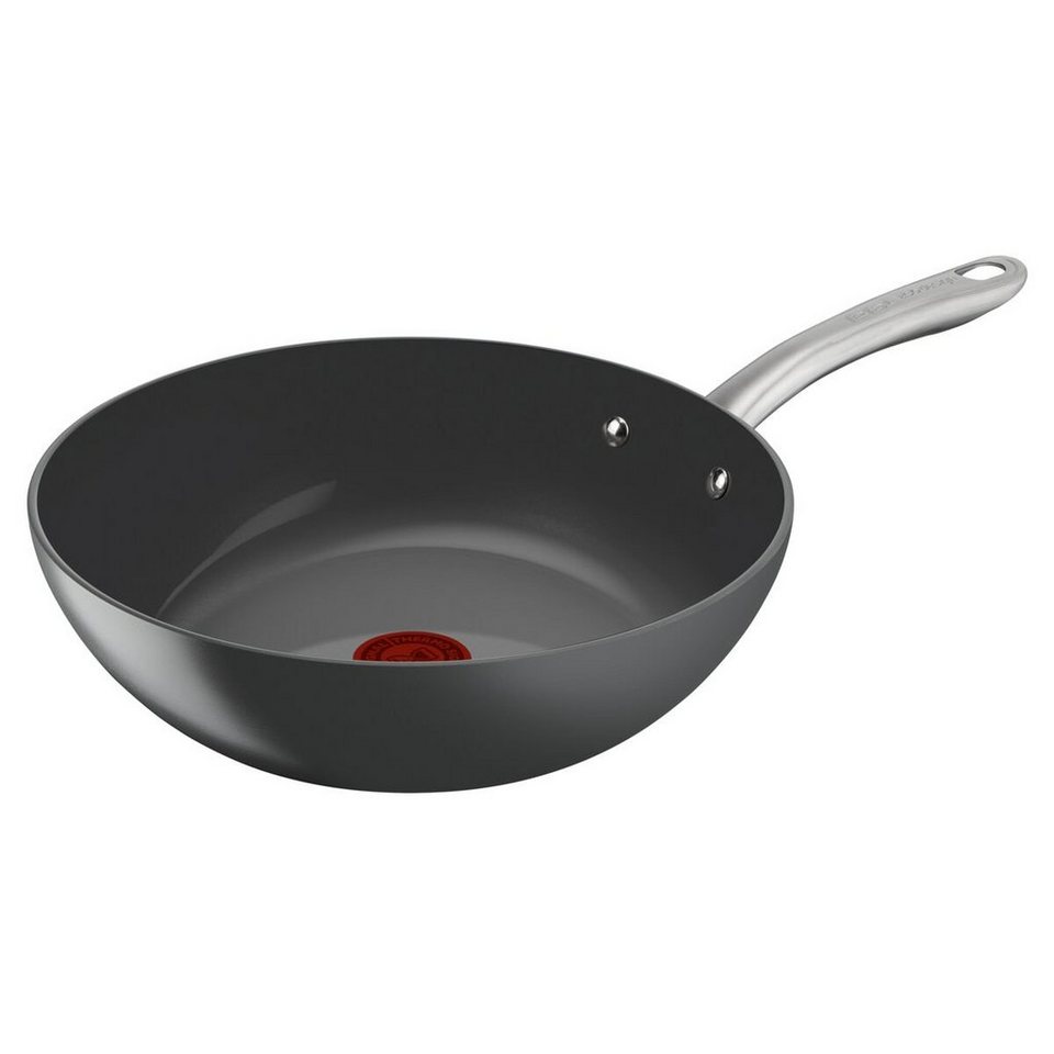 Tefal Bratpfanne Pfanne Tefal C4241953 Grau Aluminium Ø 28 cm Schmorpfanne  Wärmepunkt