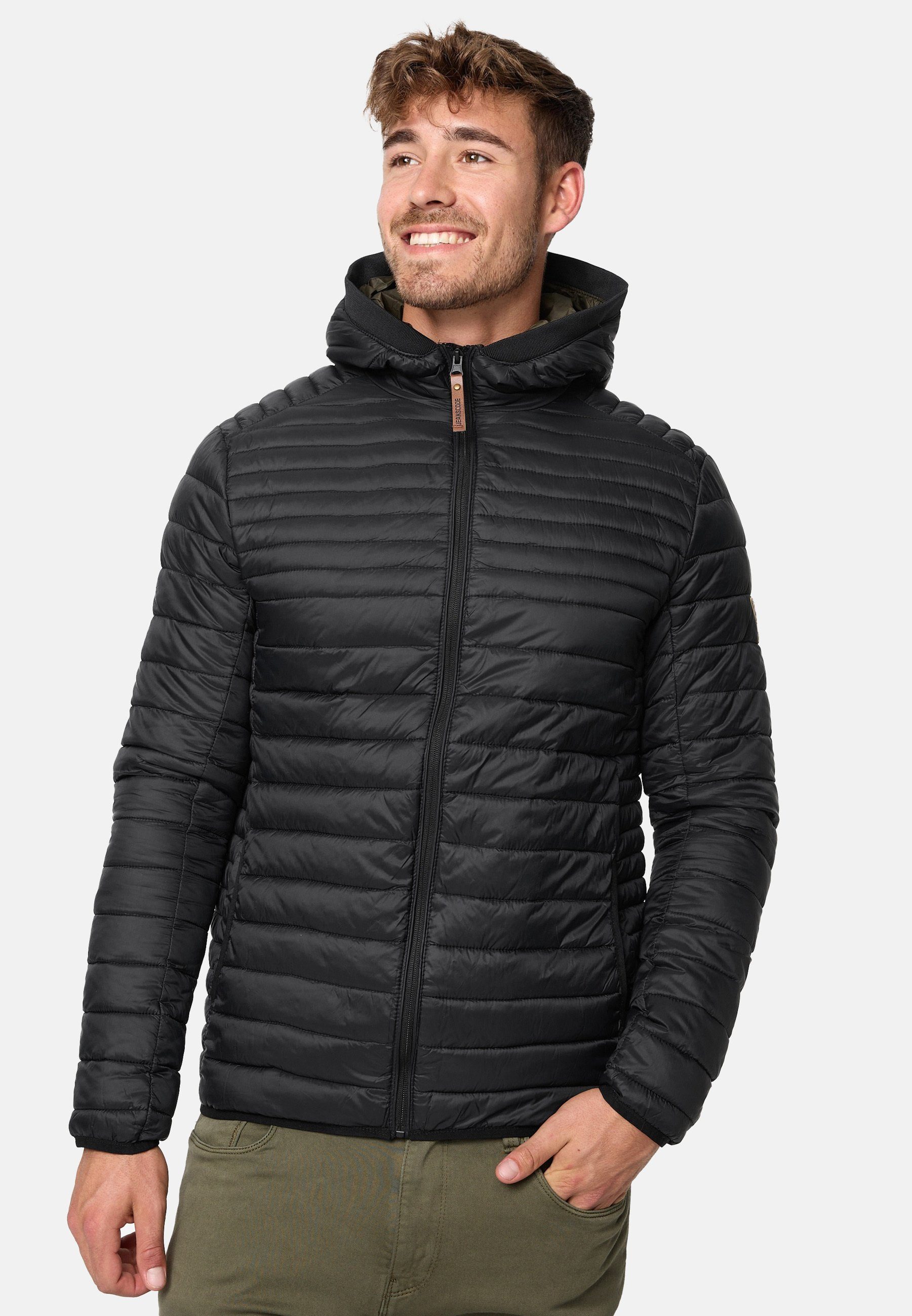 Indicode Steppjacke Herren Bowers Herrenjacke Daunen-Optik