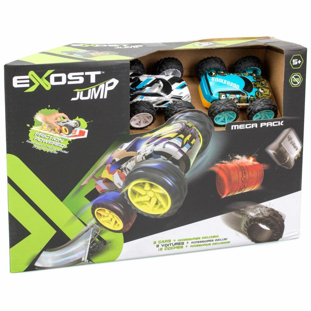 Exost Spielzeug-Rennwagen Jump Mega Pack, (Set), zufälliges Design