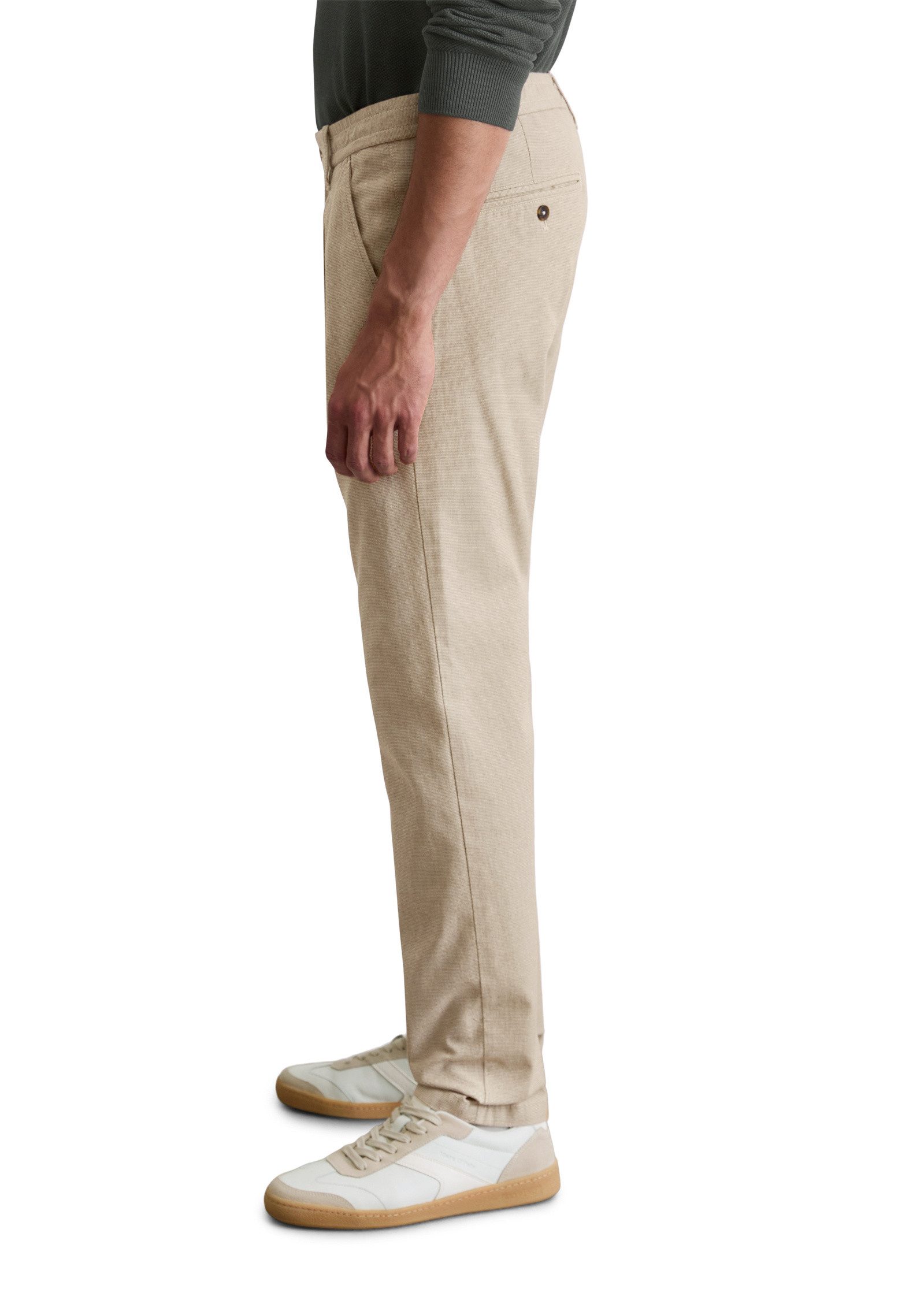 Marc O'Polo Chinohose aus Bio-Baumwoll-Mix