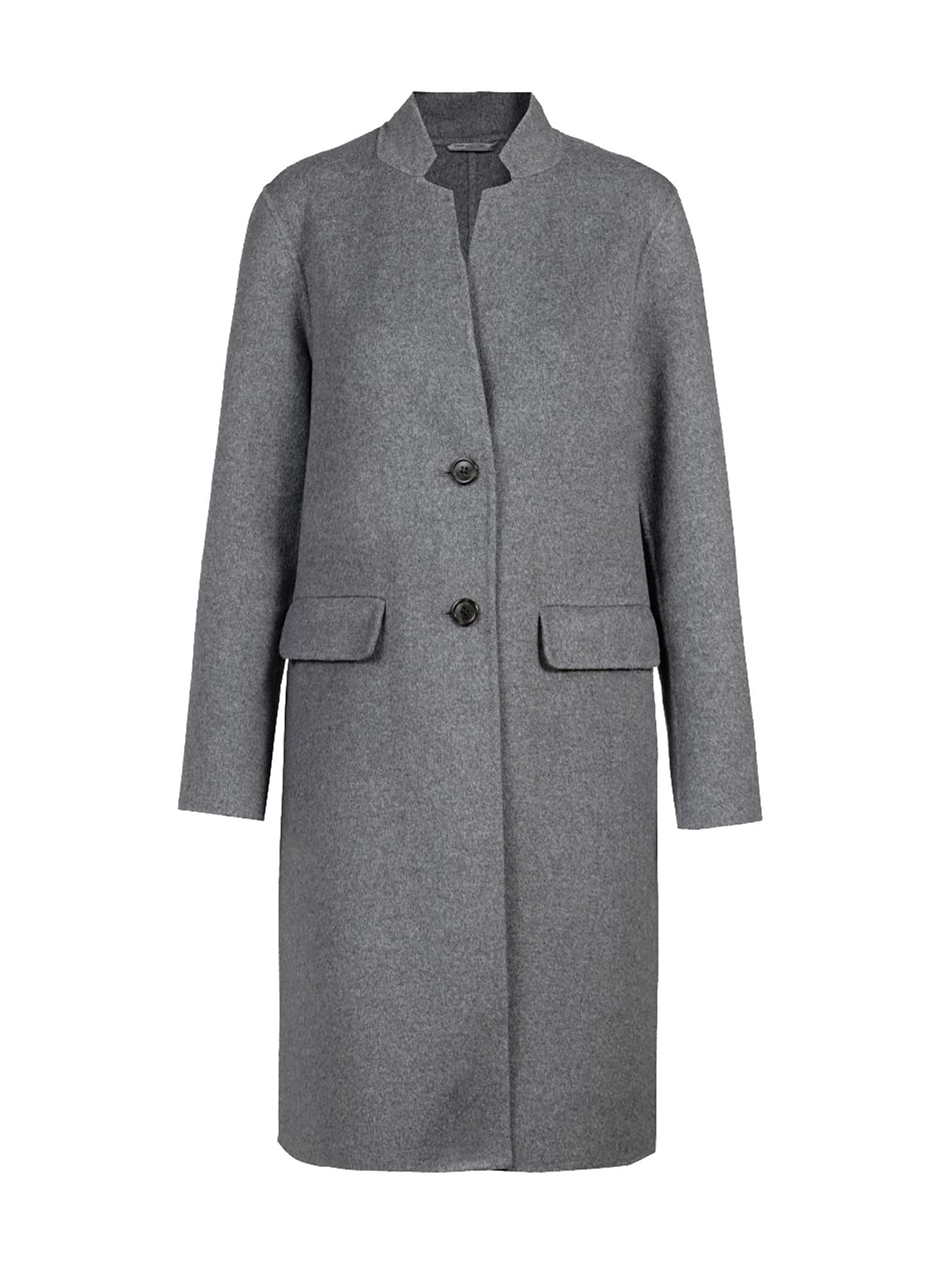 Herrlicher Wollmantel Mariny Coat Stehkragen