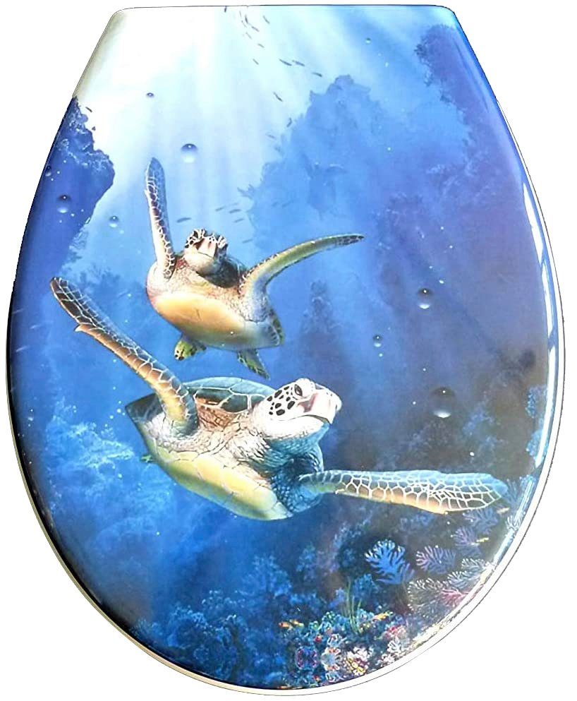 ADOB WC-Sitz Schildkröte, mit Absenkautomatik günstig online kaufen