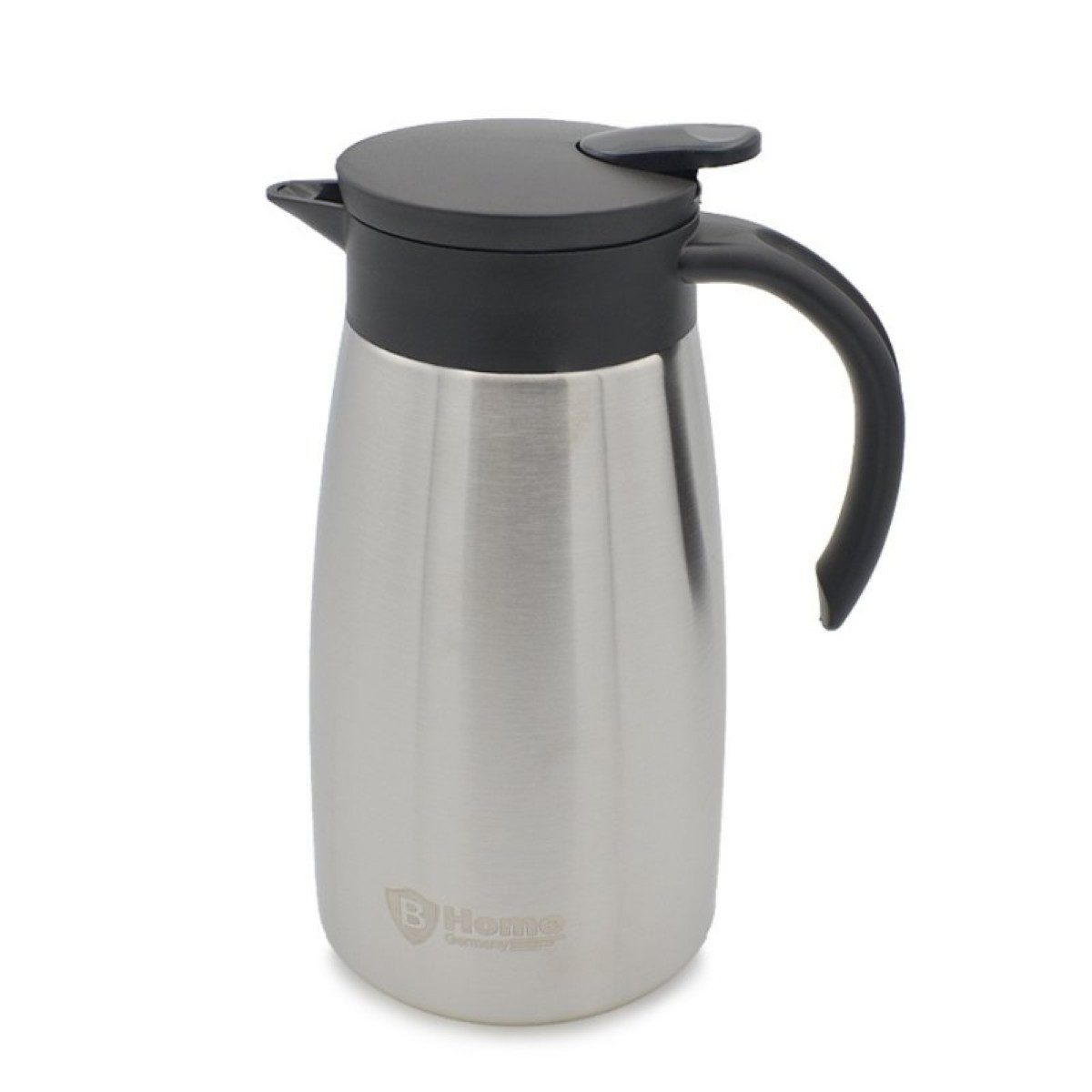 B-Home Isolierkanne aus Edelstahl 1000 ml, ideal für heiße & kalte Getränke, 1000 l, (1-St), Edelstahl 18/10, 1000 ml, Spülmaschinengeeignet