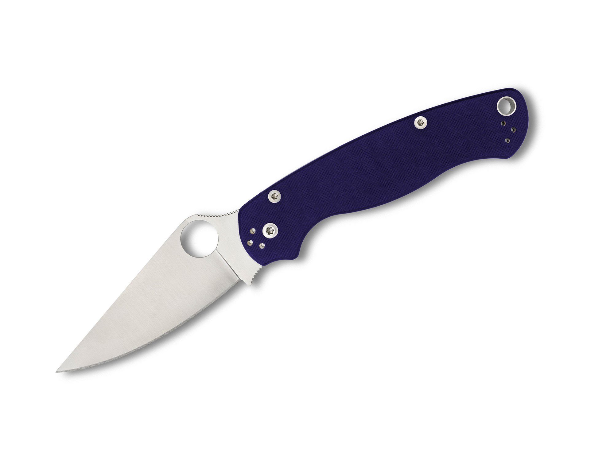Spyderco Taschenmesser Taschenmesser Para-Military 2 Dark Blue