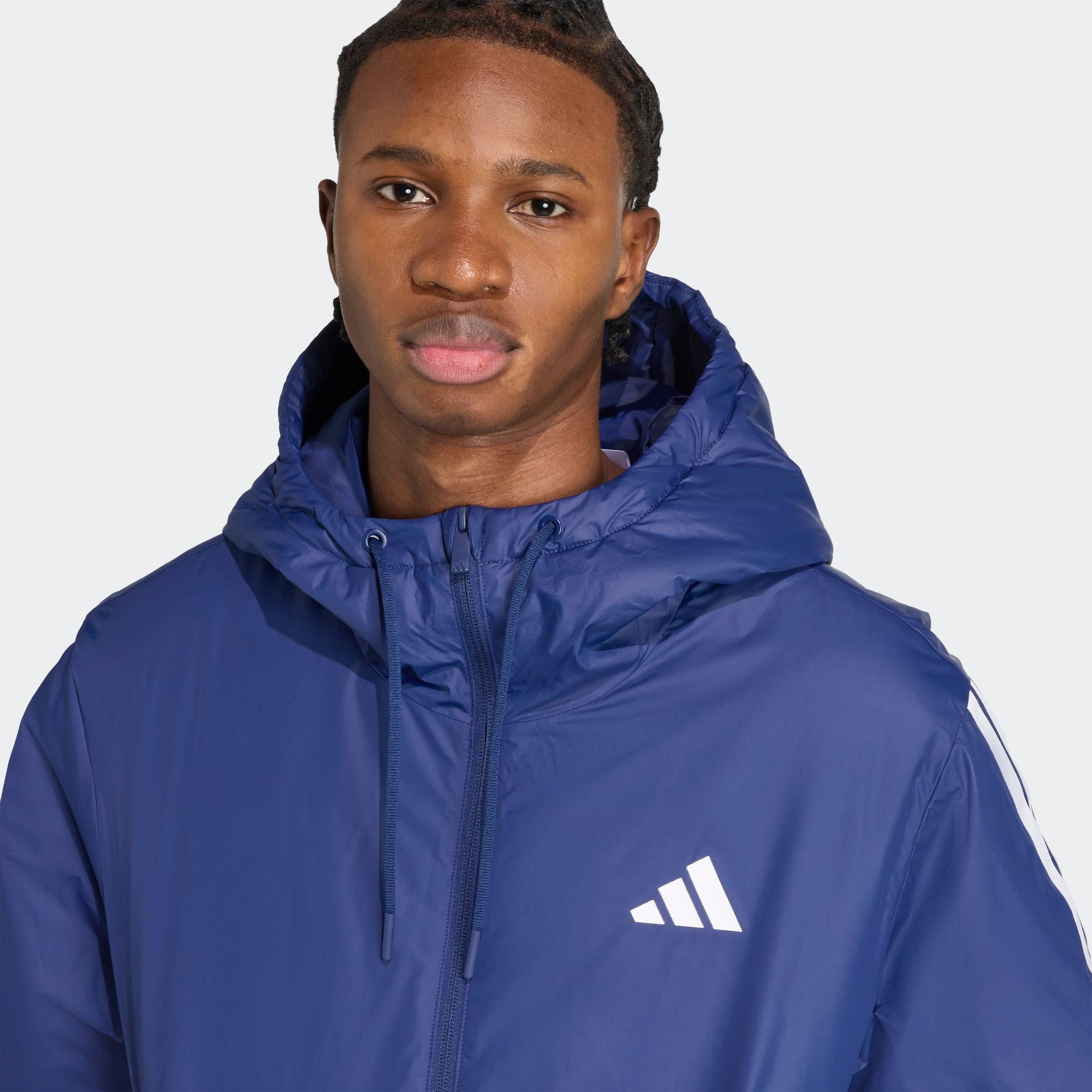 adidas Sportswear Outdoorjacke ESSENTIALS CLIMAWARM 3-STREIFEN INSULATED