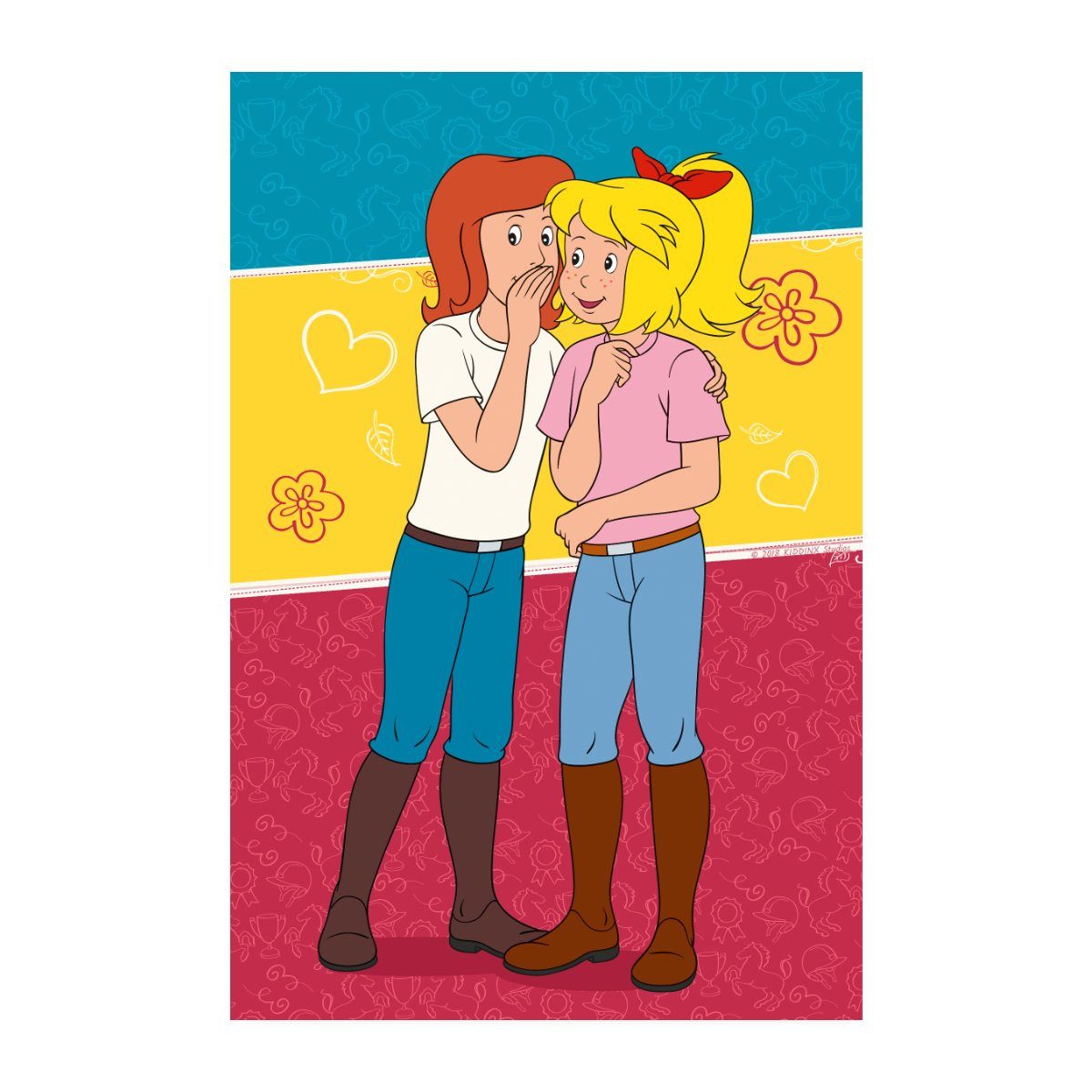 Poster Bibi und Tina Geheimnisse unter Freundinnen Poster 20x30 cm