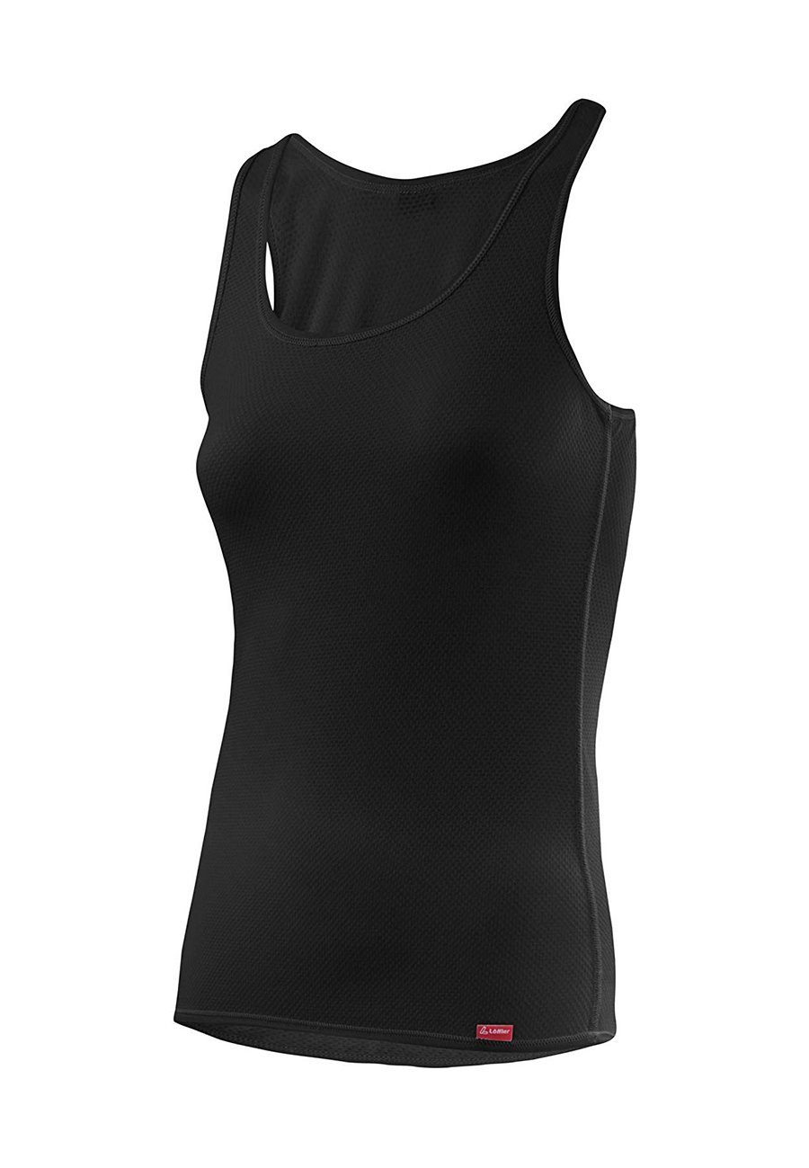 Löffler Trainingspullover Löffler Da. Singlet Transtex Light Unterhemd 22606 shwarz