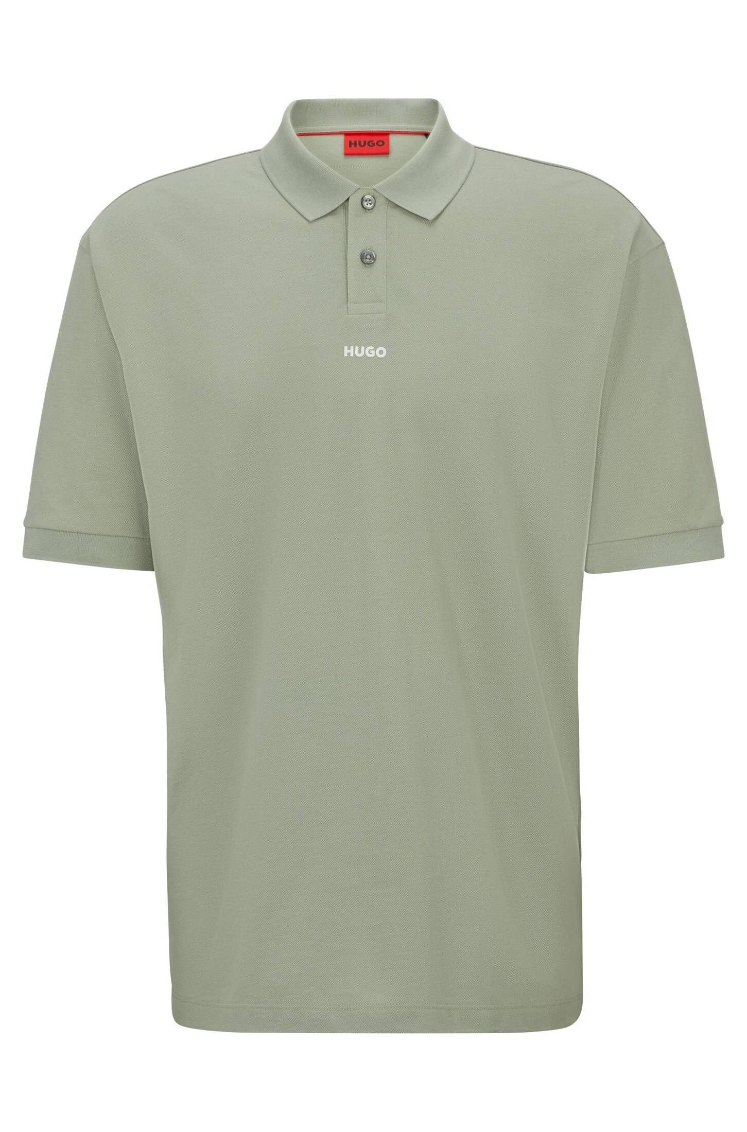 HUGO Poloshirt Herren Poloshirt DANGULA (1-tlg) grün (43)