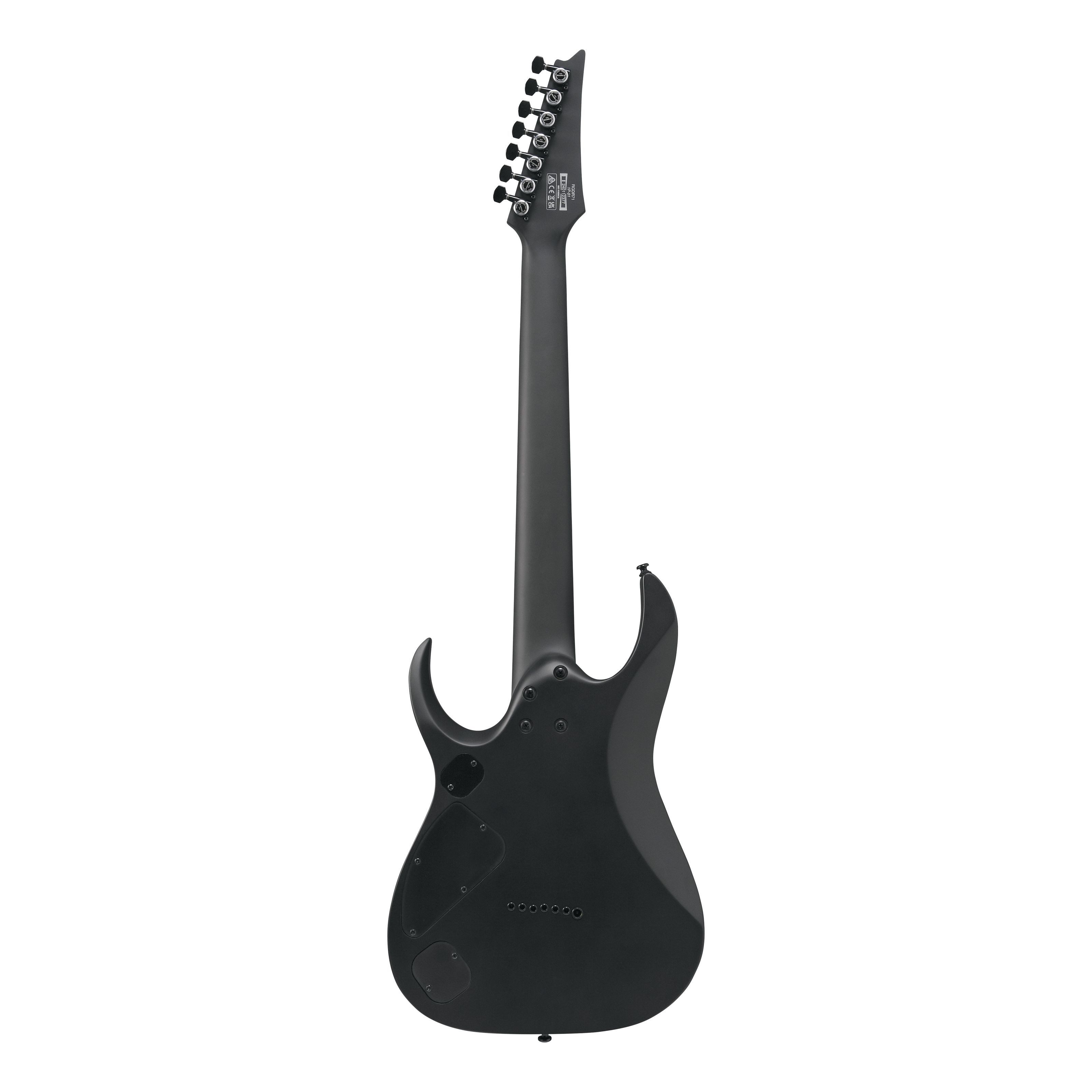 Ibanez E-Gitarre, E-Gitarren, Ibanez Modelle, Iron Label RGDRB71-BKF Black Flat - E-Gitarre