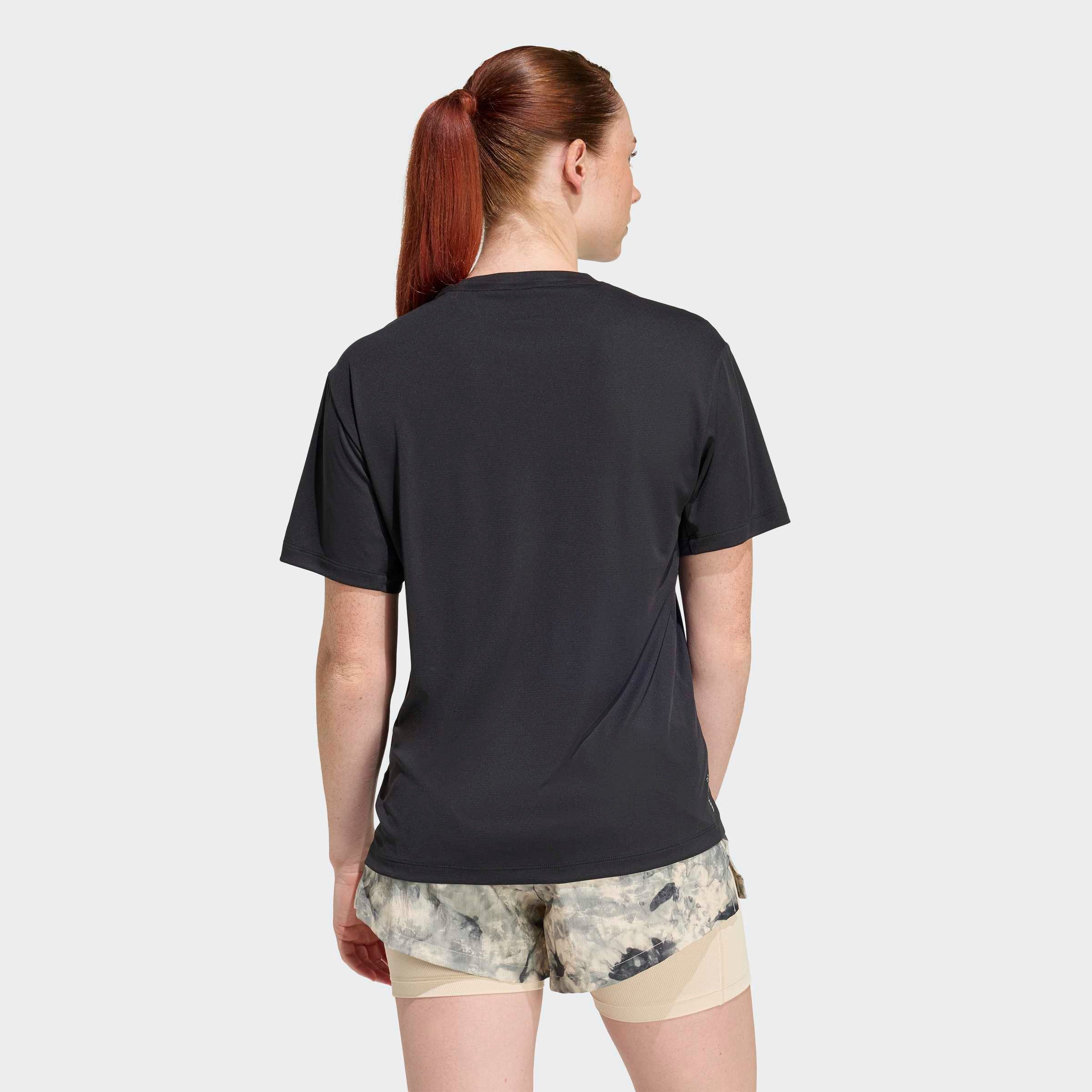 adidas Performance Laufshirt RUN ESS TEE W mit climacool® Technologie, ohne Verschluss
