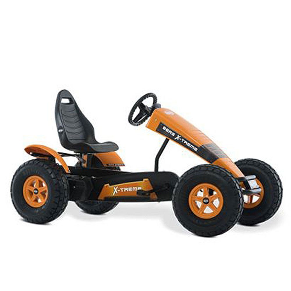 Gokart Hybrid Berg mit orange Dreigangschaltung Go-Kart XXL X-Treme BERG E-Motor