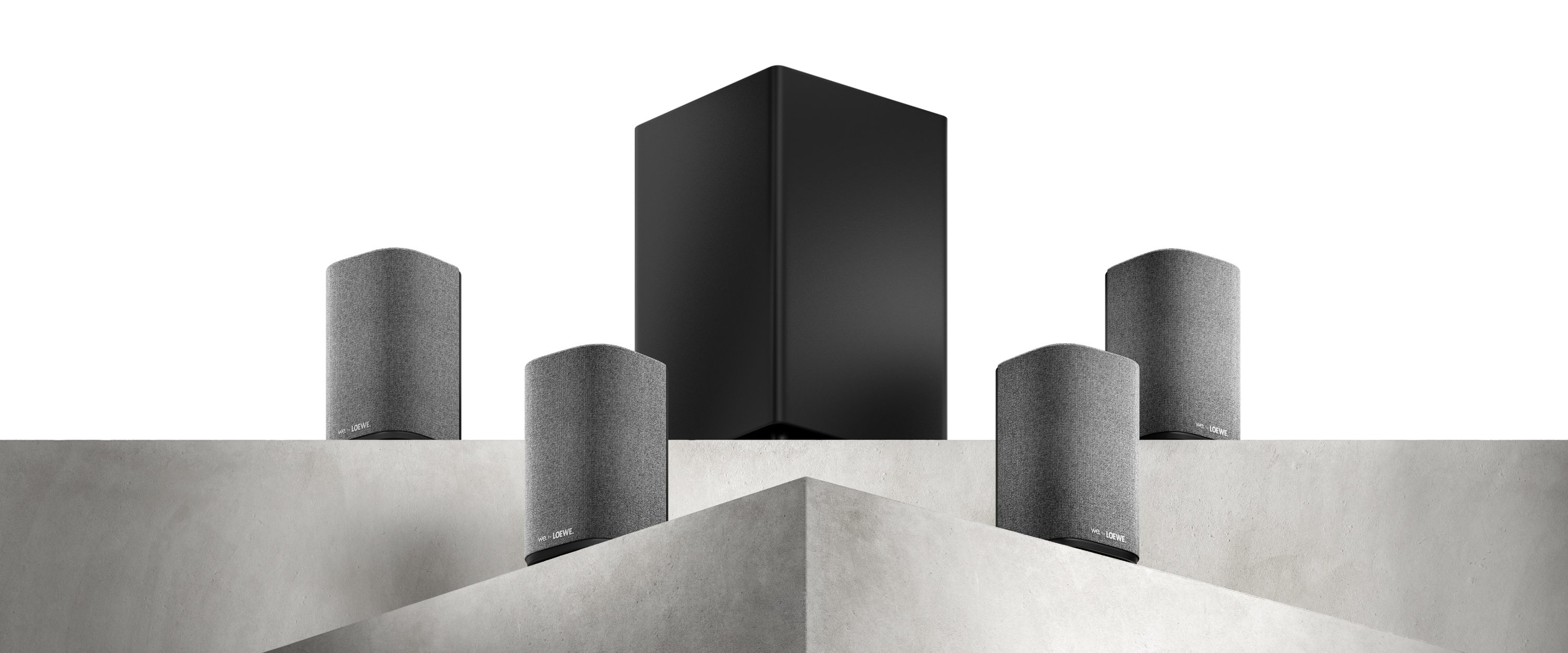 Loewe We. BOOST. Lautsprechersystem (WLAN, Entwickelt in Deutschland)