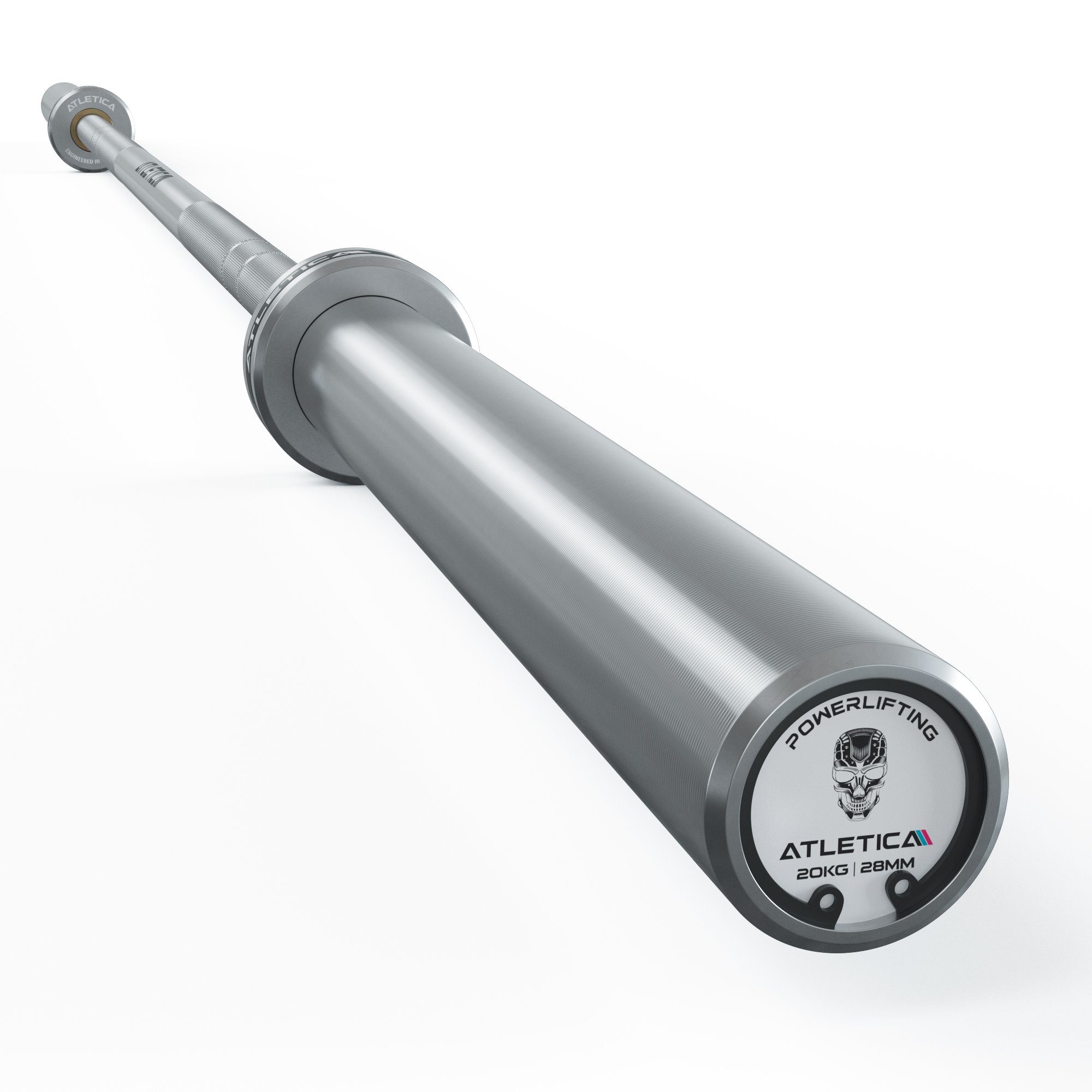 Langhantelstange Langhantel, Gamma, 20 kg, IPF- & IWF-Markierungen, 2 Farben