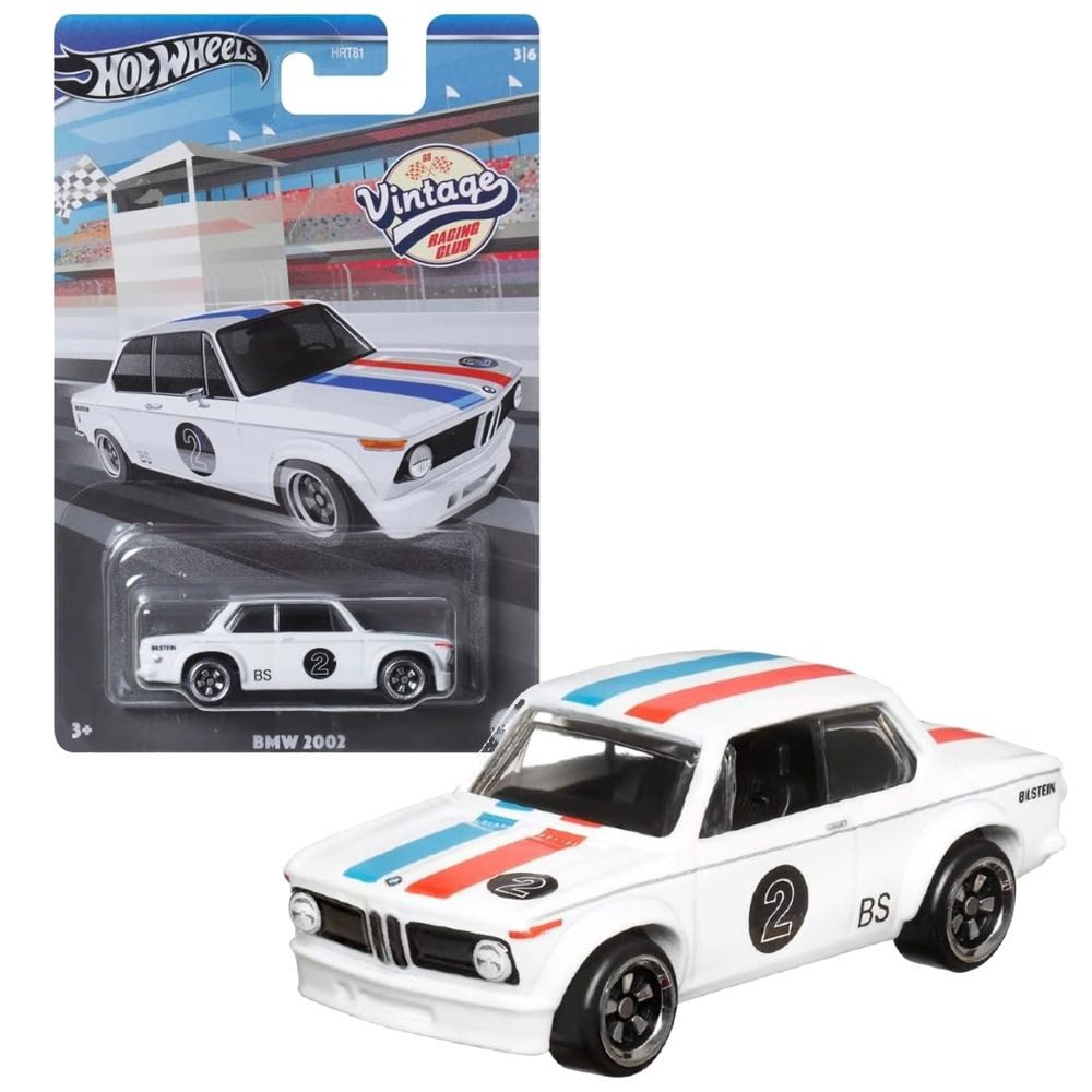Hot Wheels Spielzeug-Rennwagen BMW 2002 HRV02 Hot Wheels Vintage Racing Clu günstig online kaufen
