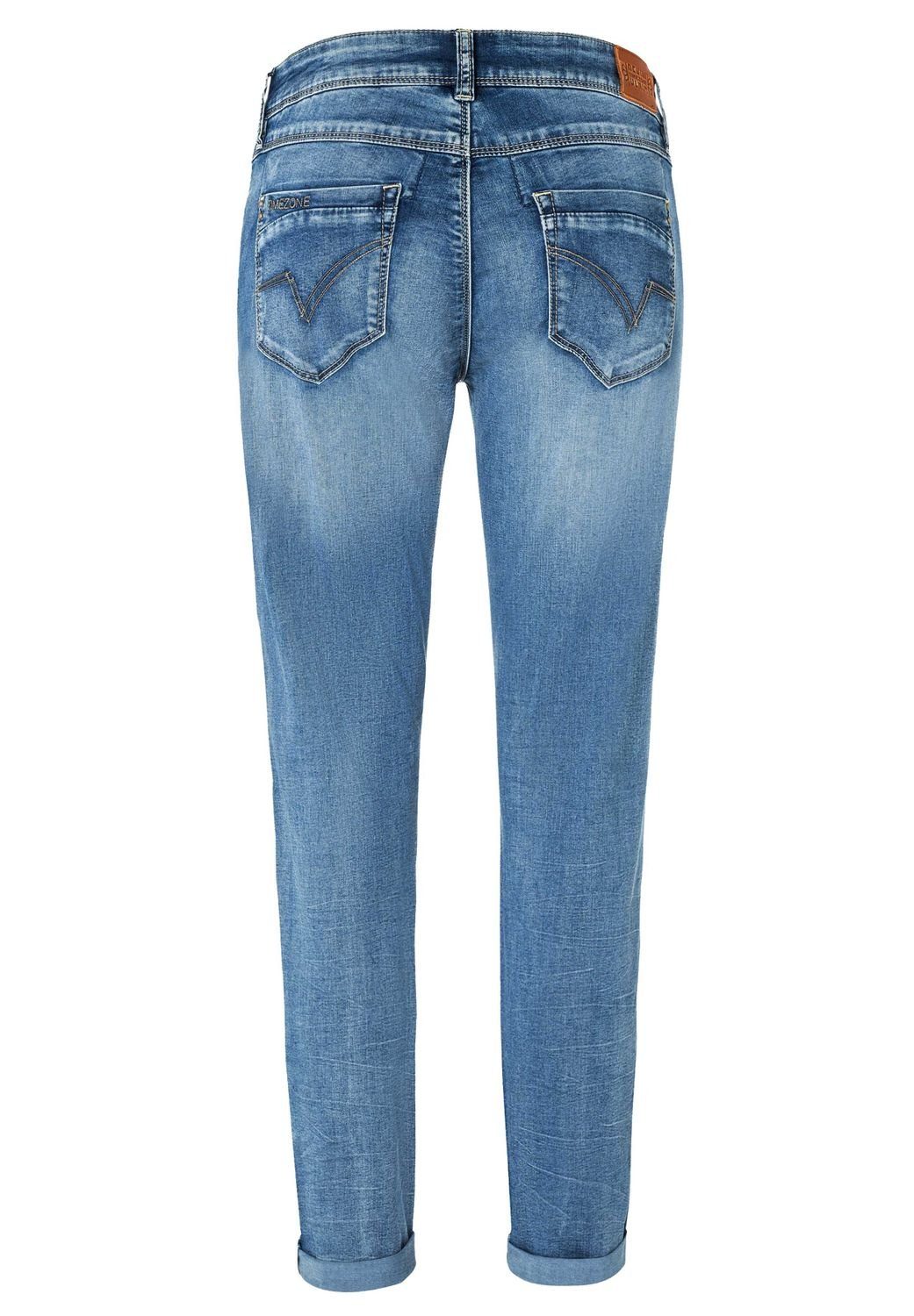 NALITZ TIMEZONE SLIM Slim-fit-Jeans mit 7/8 Stretch
