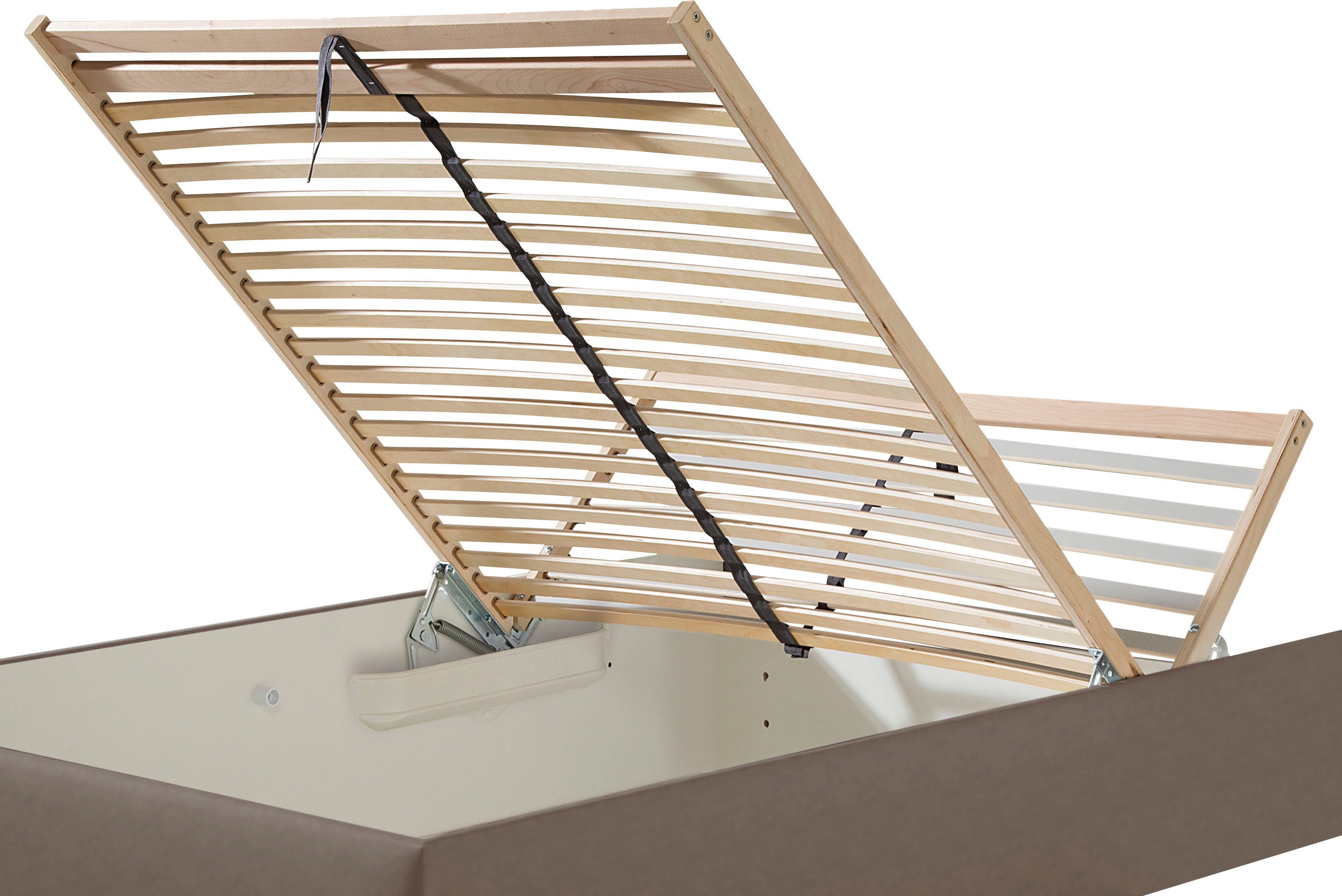 Maintal Polsterbett "Madane" wahlweise mit Matratze in den Härtegraden H2,H günstig online kaufen