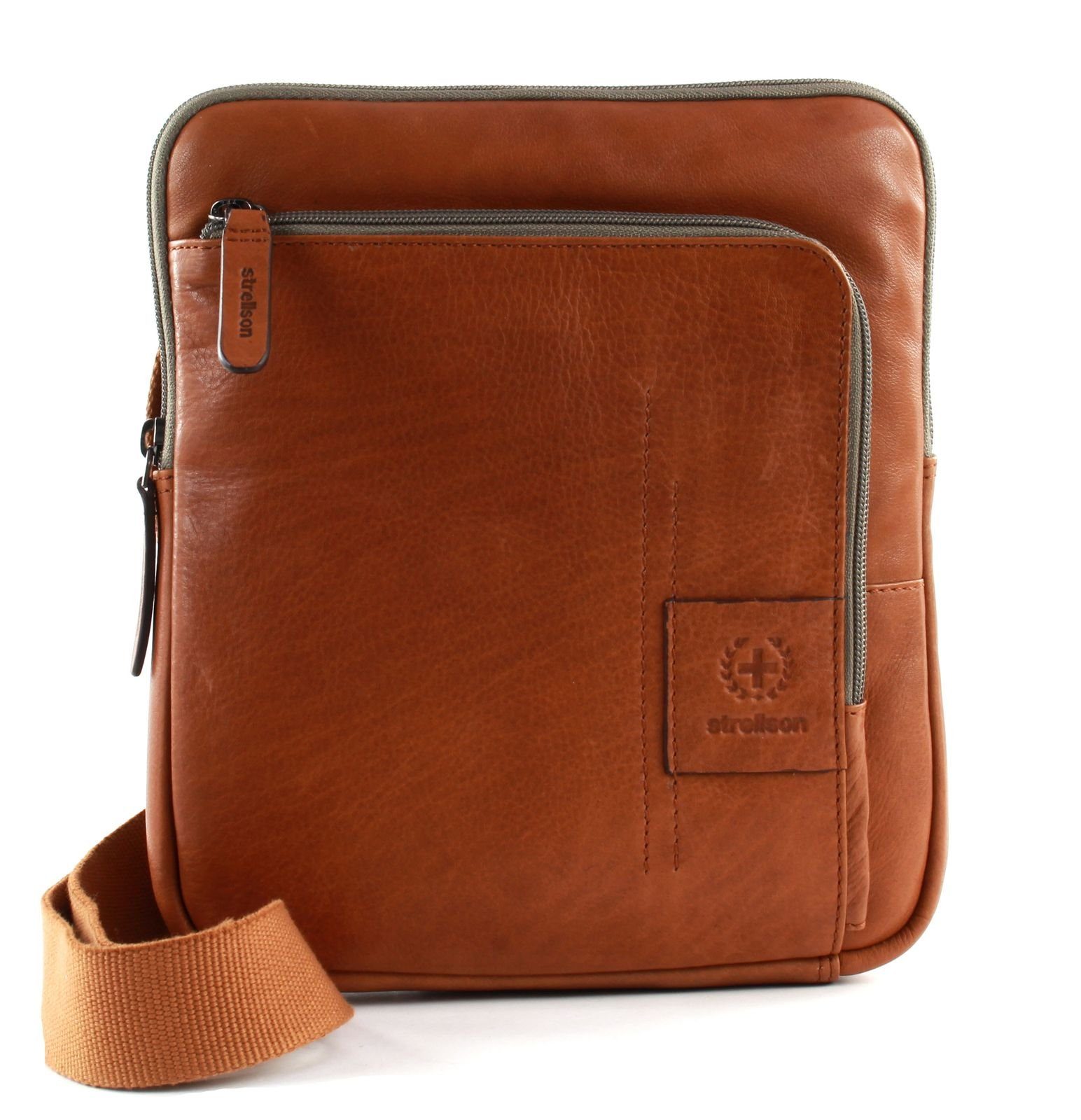Strellson Umhängetasche ShoulderBag XSVZ, aus echtem Leder
