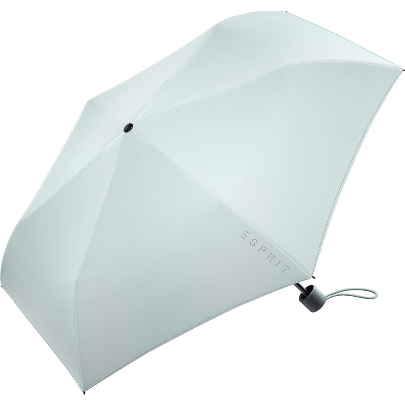 FJ graublau den Trendfarben in Mini neuen 2022, Damen Slimline leicht, Esprit Taschenregenschirm Regenschirm sehr