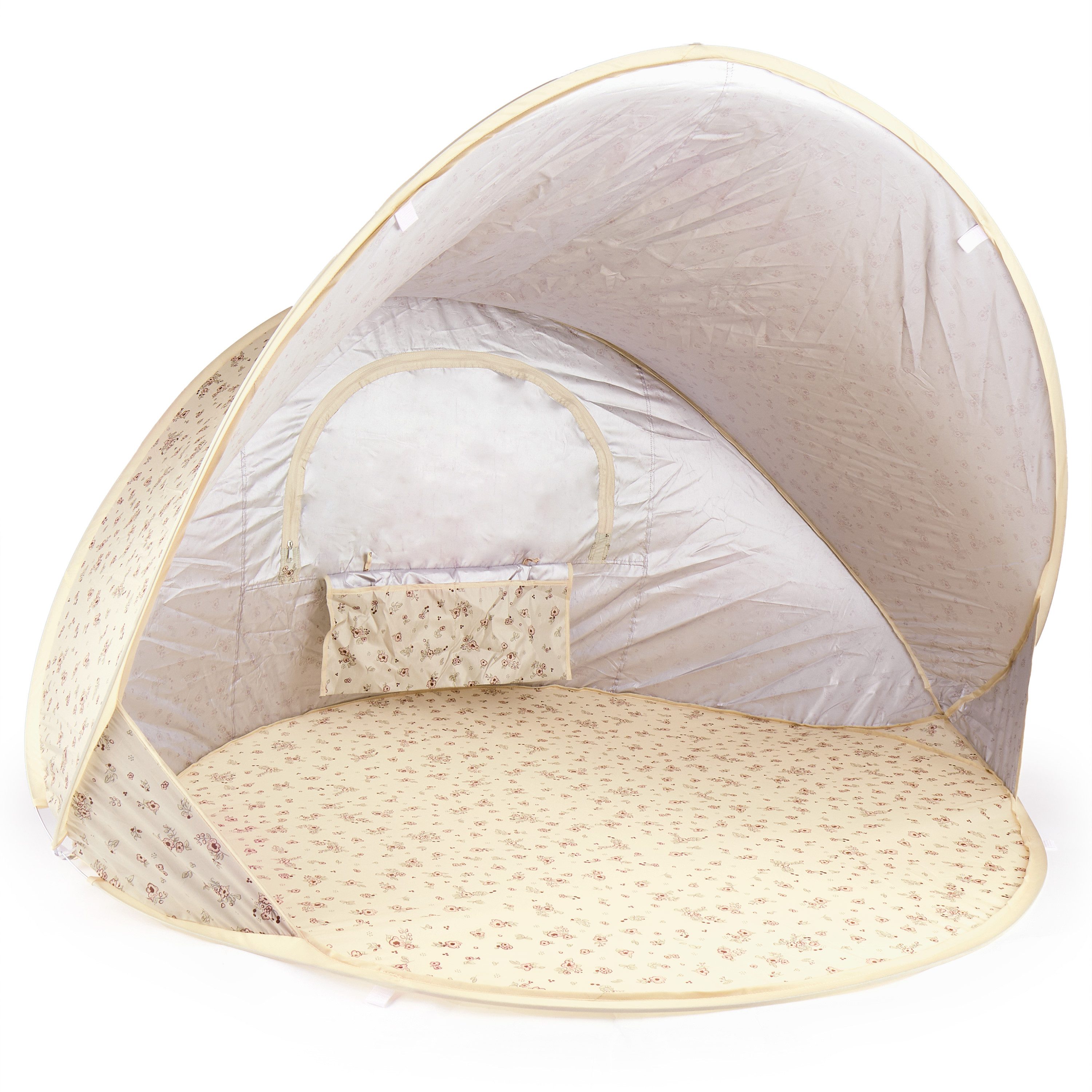 BIECO Spielzelt Bieco Ella Pop-up Strandmuschel Vintage Flowers