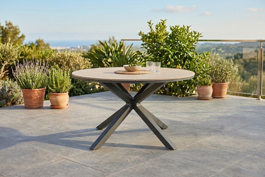 MANDALIKA Garden Gartentisch Aluminium / Nonwood Tisch Volterra