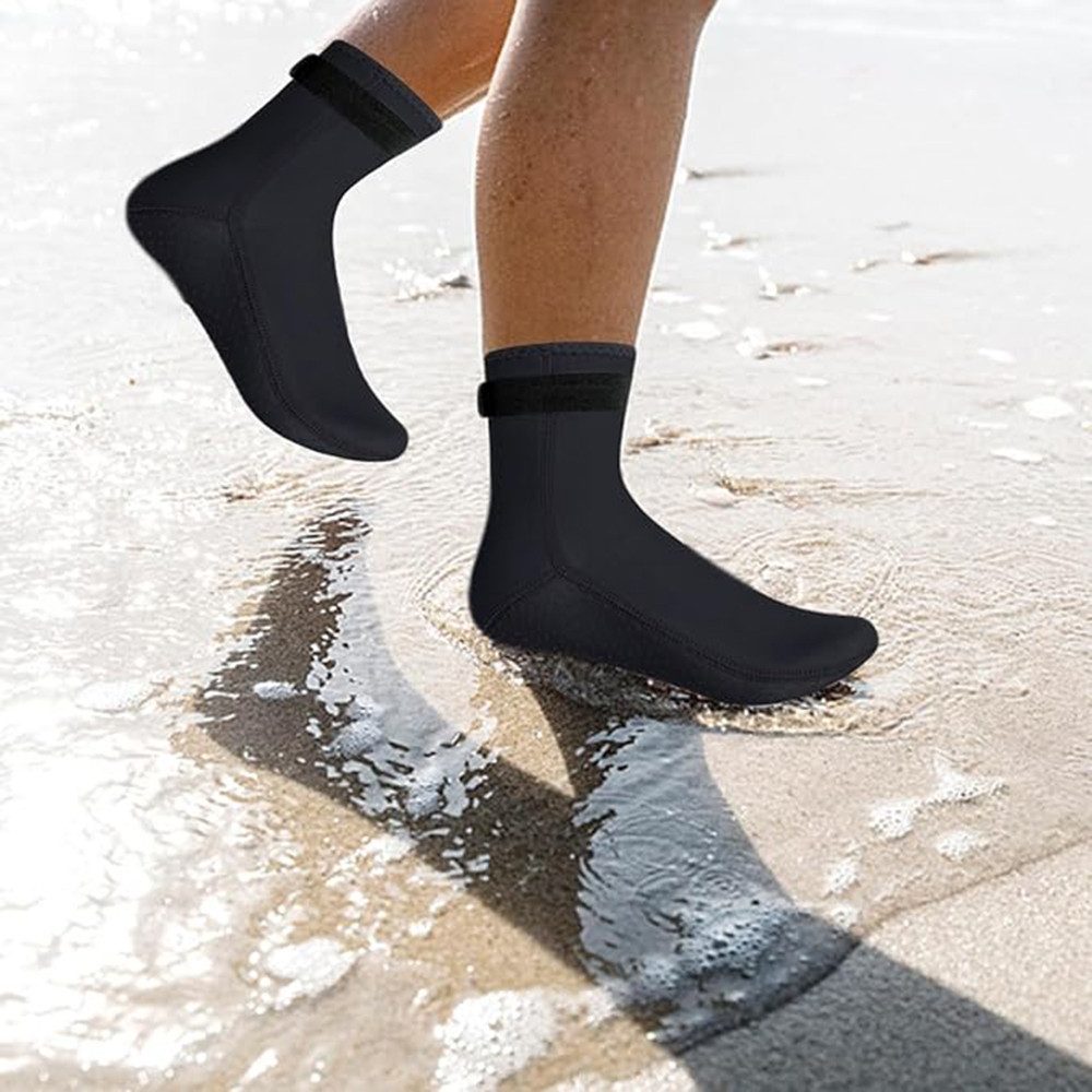 Coonoor Neoprensocken 3mm Neoprenschuhe, Beachvolleyball Socken,Schwimmsocken Für Schnorcheln, Surfen, Segeln, Universal Damen, Herren – Bild 5 von 5