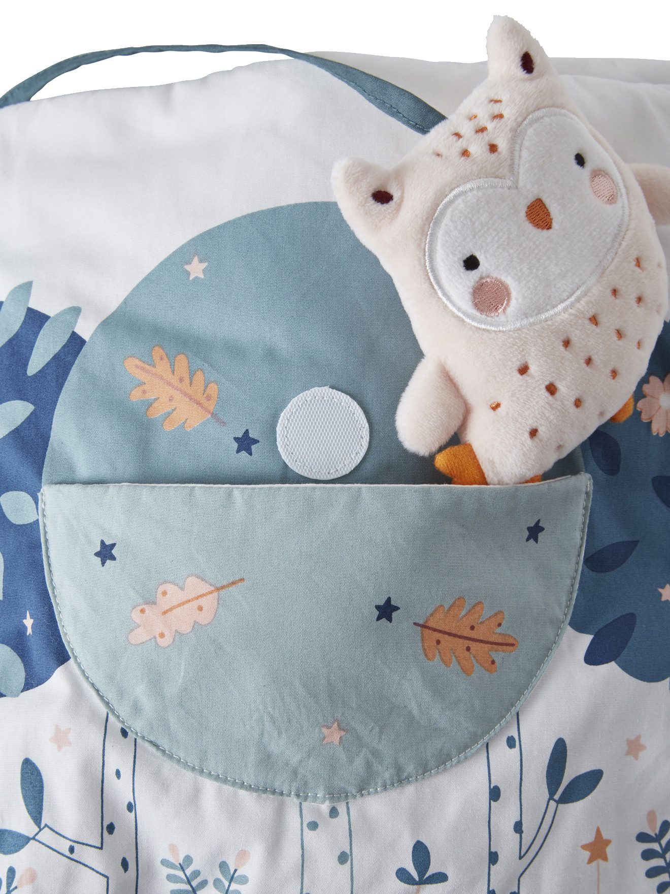 vertbaudet Stoffbuch Baby Stoffbuch MÄRCHENWALD mit Kuscheltieren