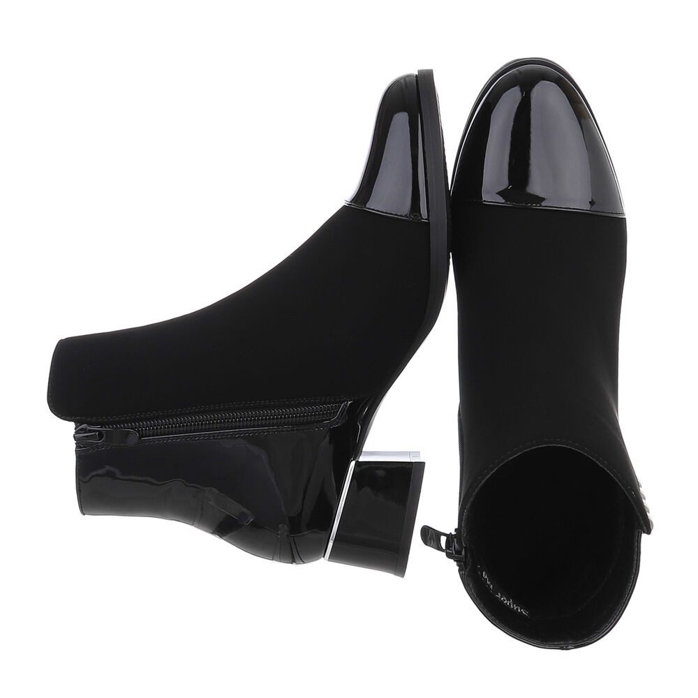 Ital-Design Damen Elegant Stiefelette (87108590) Blockabsatz günstig online kaufen
