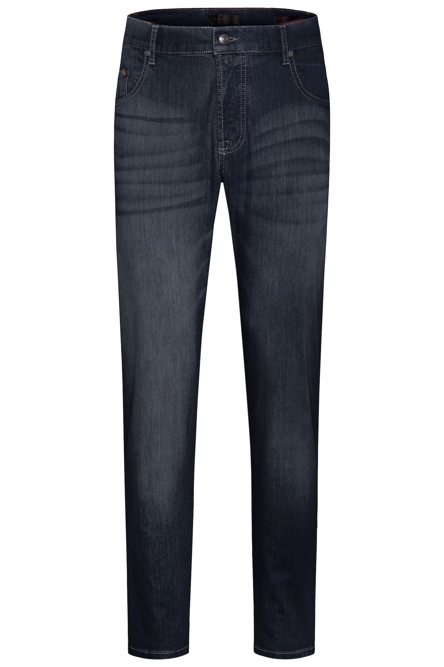 bugatti 5-Pocket-Jeans mit Used-Waschung
