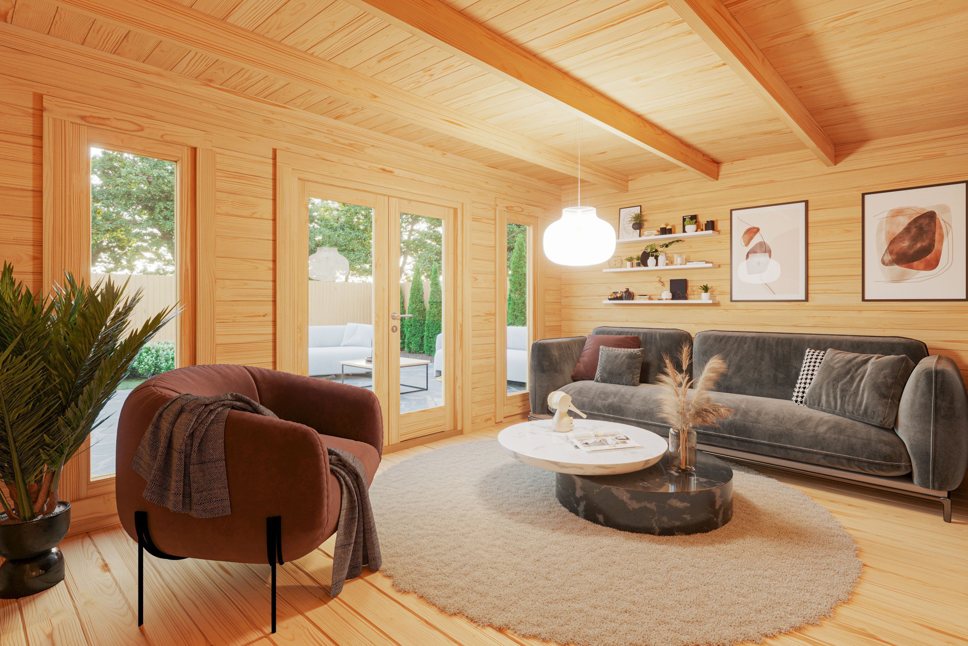 Fjordholz Gartenhaus Mali 28 B günstig online kaufen