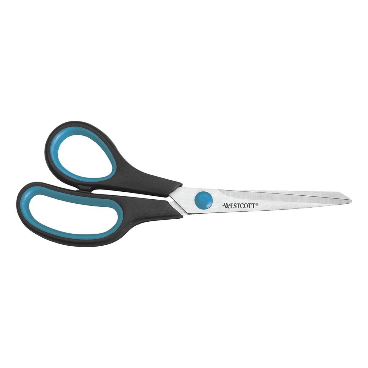 WESTCOTT Haushaltsschere Easy-Grip, 21 cm, für Linkshänder
