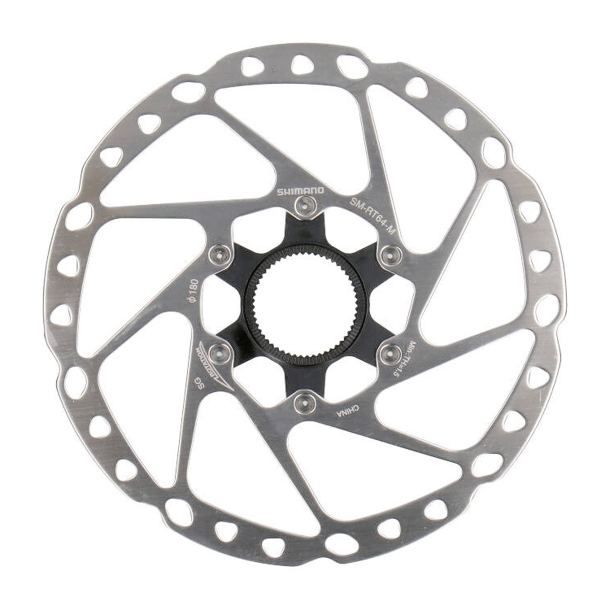 Shimano Bremsscheibe SM-RT64 (einzeln, 1-St., 1 Stück), Bremsscheibe Fahrrad MTB Trekking Дискиbremse Fahrradbremse Disc