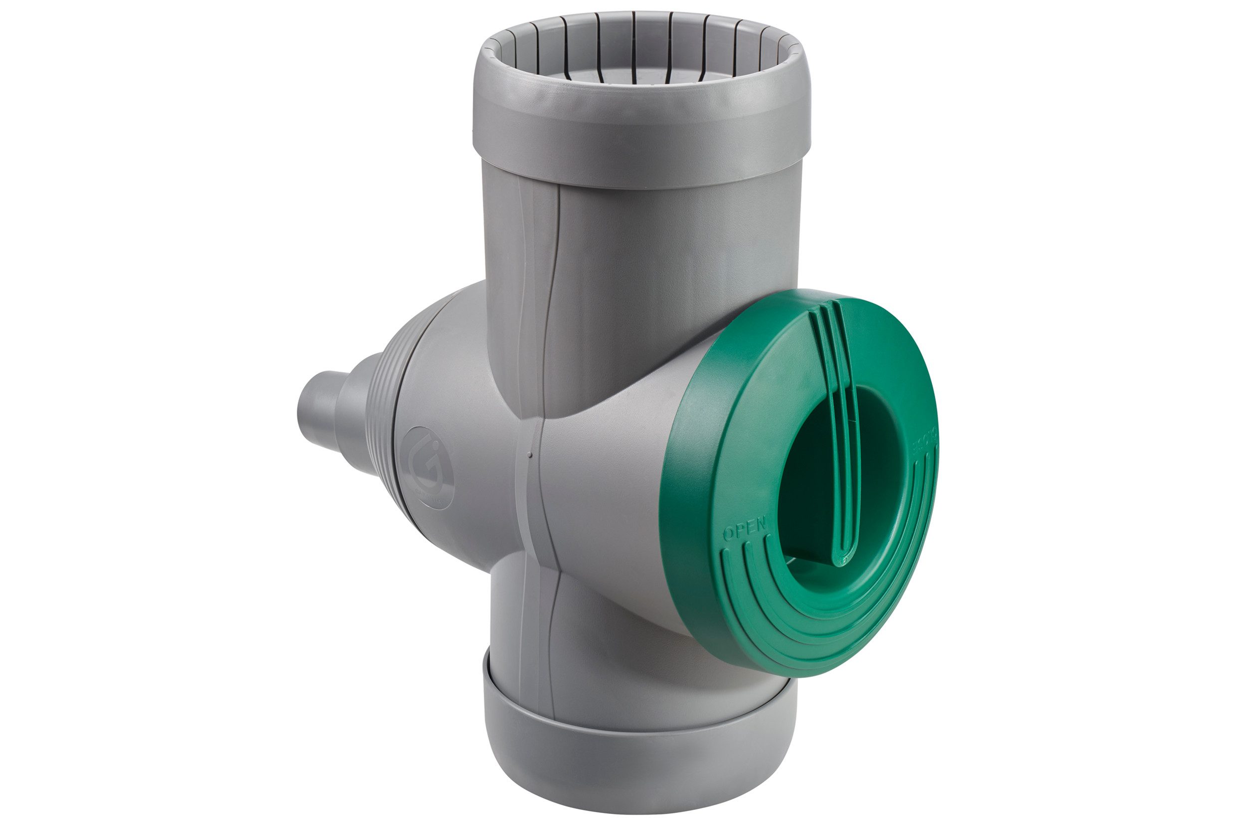 GARANTIA Regentonne Regensammler Inox DN 68-100 grau inkl. Filtereinsatz, 0 l