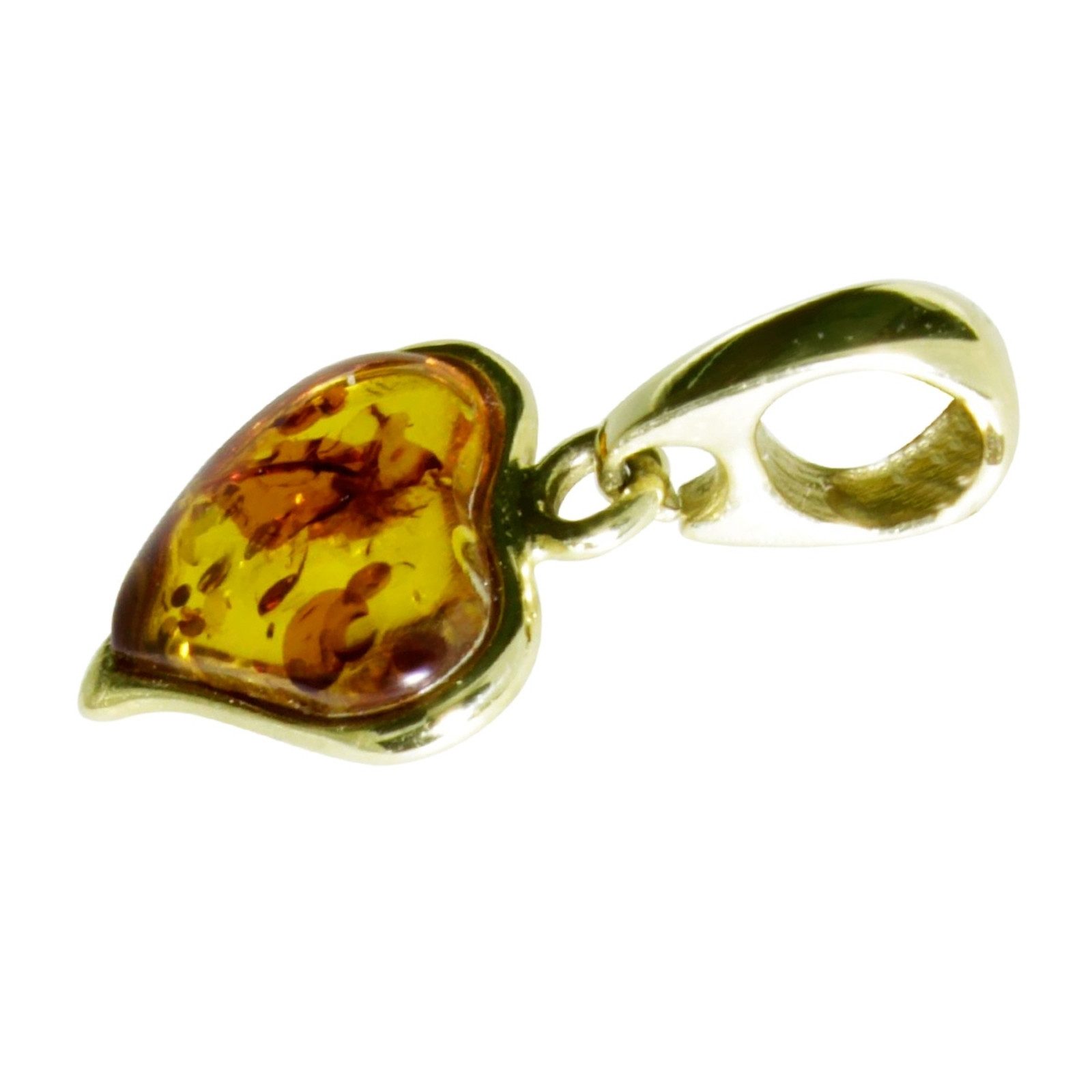 OSTSEE-SCHMUCK Kette mit Anhänger Ostsee-Schmuck Kette mit Anhänger Herz Ke günstig online kaufen