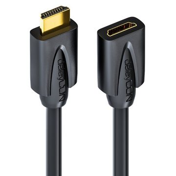 deleyCON deleyCON 1m HDMI Verlängerung-kompatibel zu HDMI HDMI-Kabel